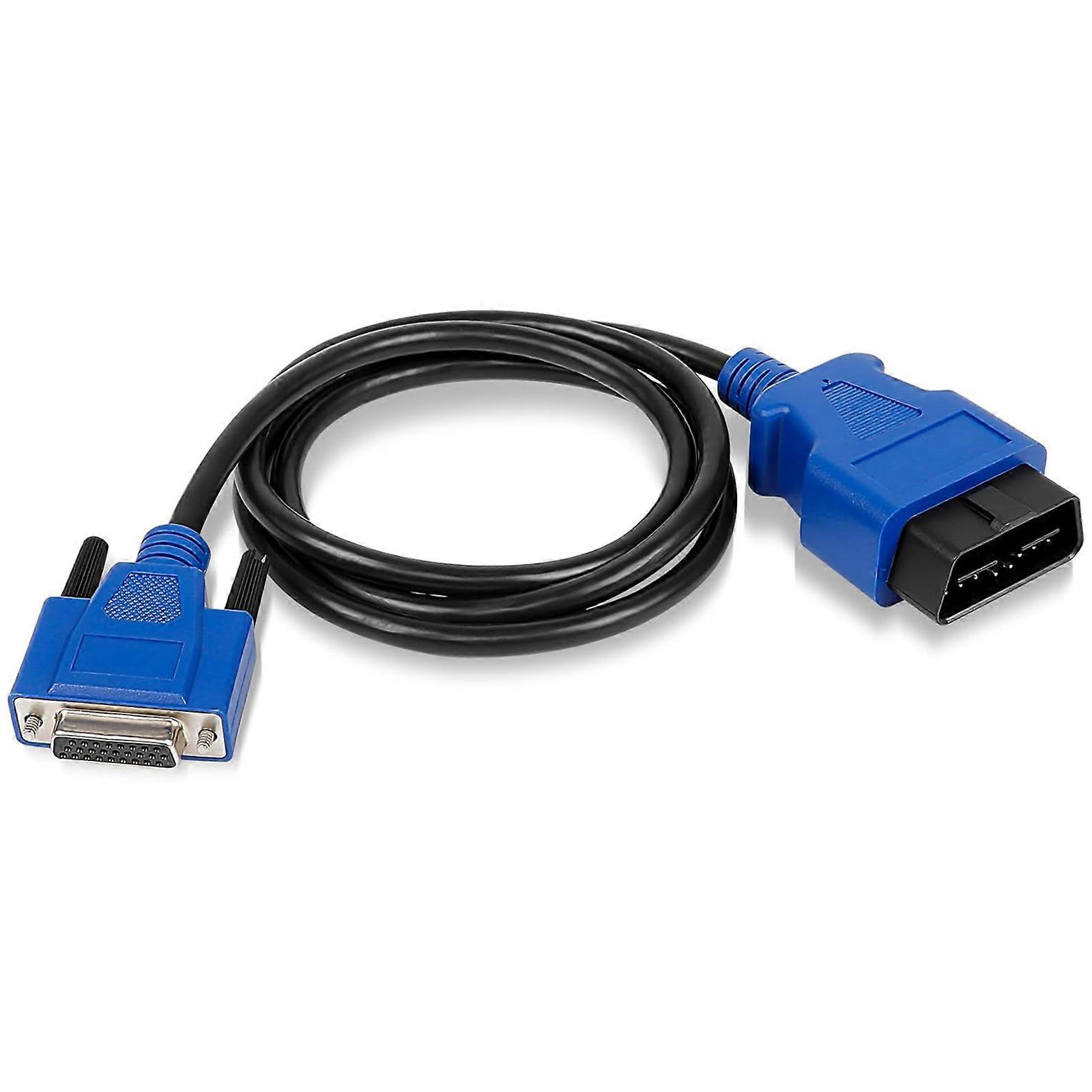 16 Pin OBD2 Cable Adapter Replacement Part 493113 Suitable for Nexiq USB Link 2 and 3 Diagnostic Tool Fast Data Transfer Multicolor