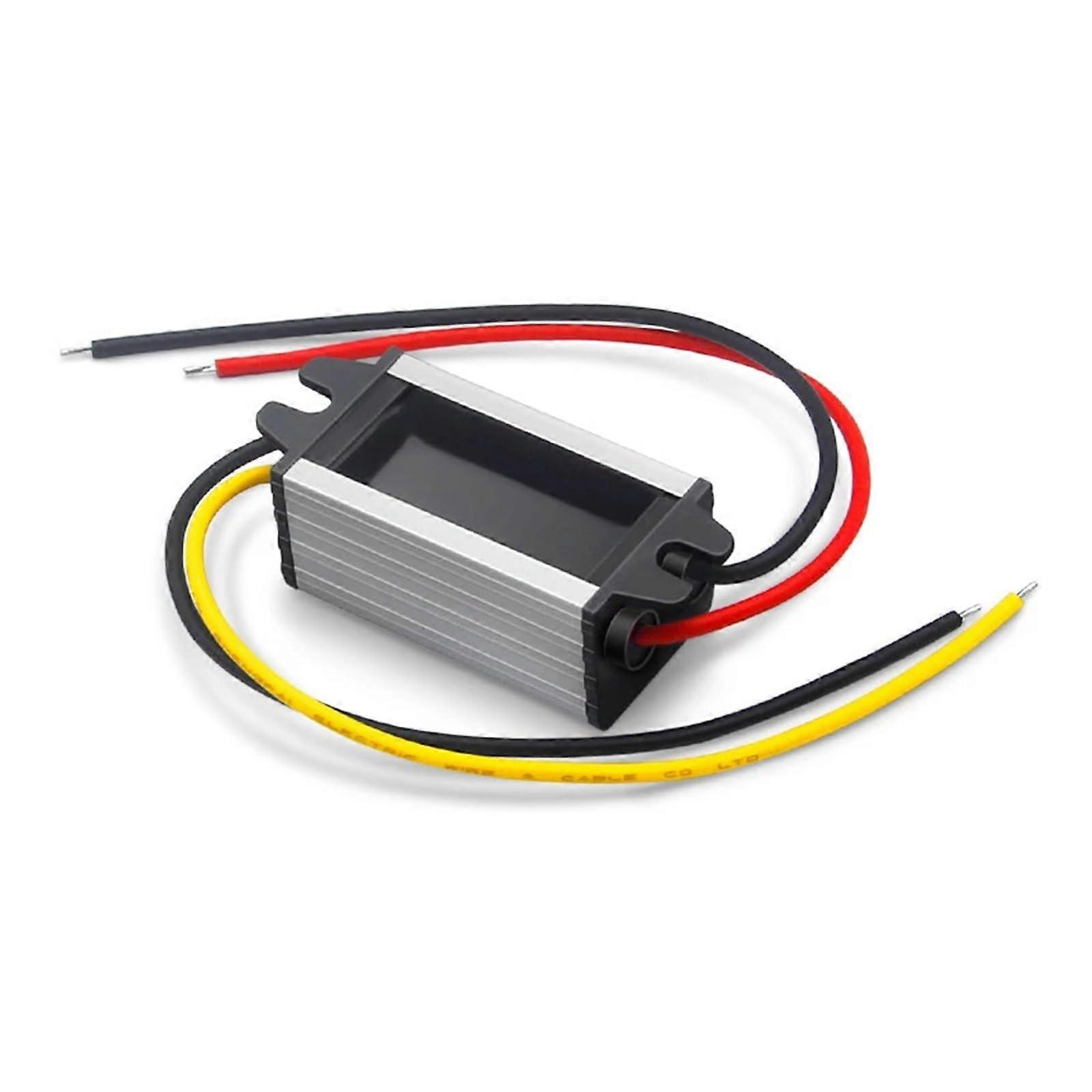 Convertitore DCDC da 24 V a 12 V Inverter di potenza step-down Regolatore di tensione 1A5A Modulo trasformatore buck 12V Impermeabile DINZHHENGYIN (2A Alluminio S)