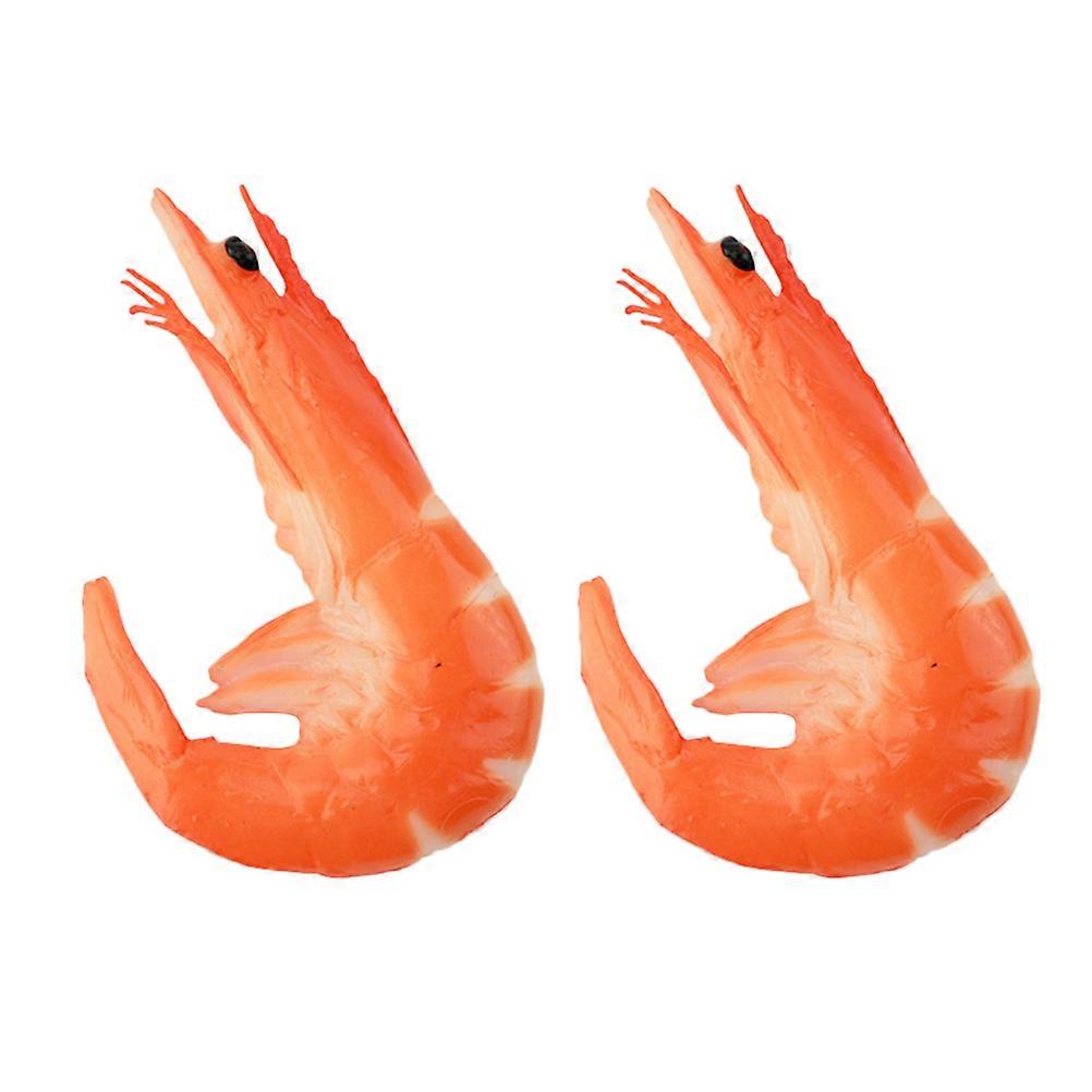 Realistic Simulation Lobster Models Made of PVC Perfect for Photo Props and Decorations 2 Pieces Red