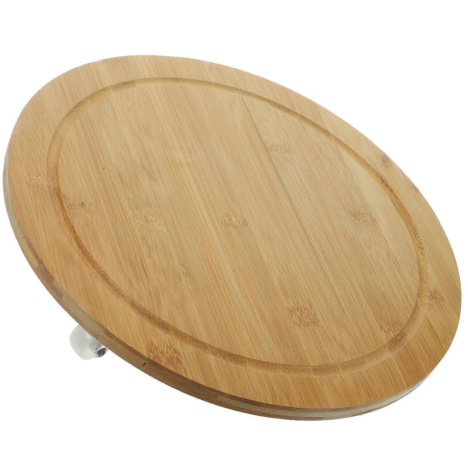 Rolling Plant Stand with Wheels   Durable Wooden Pot Holder with Casters for Easy Mobility and Rotation, Supports Heavy Planters