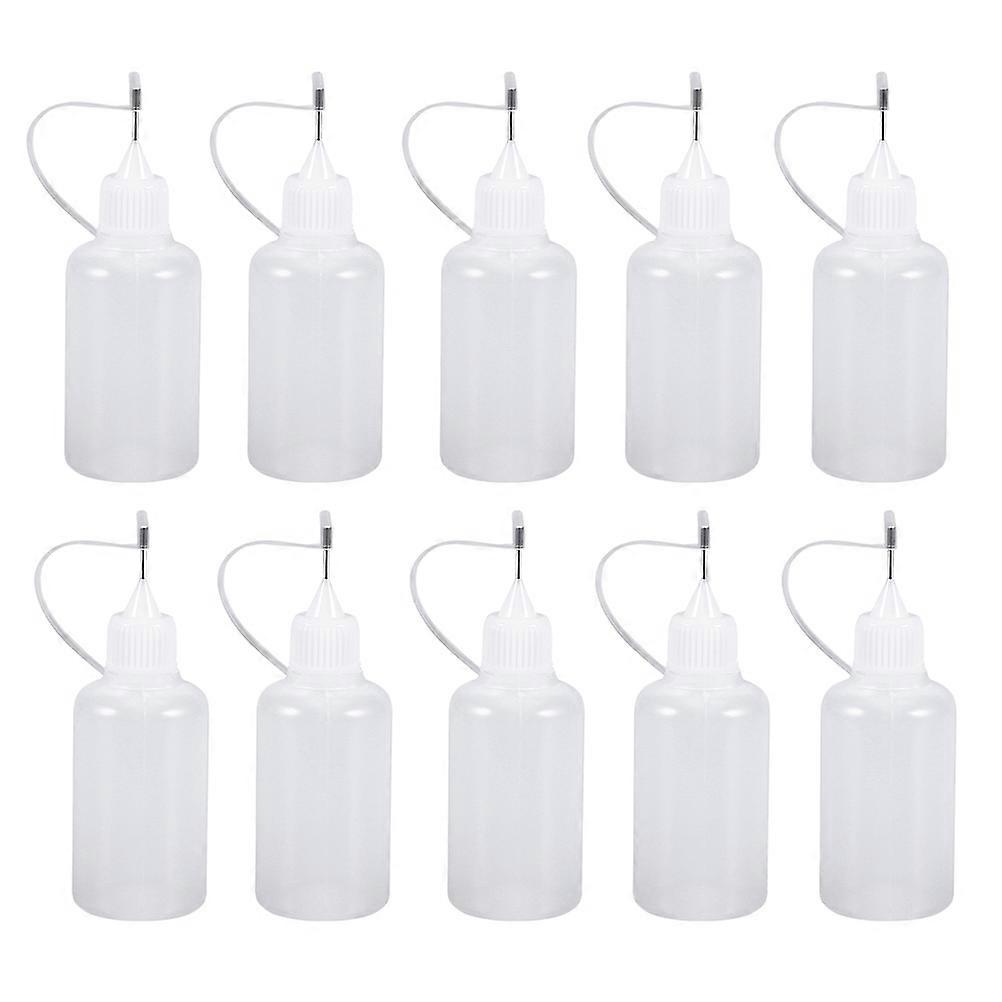 Portable Storage Container Empty Bottle for Liquid Refillable with Good Sealing Transparent PE 20ml