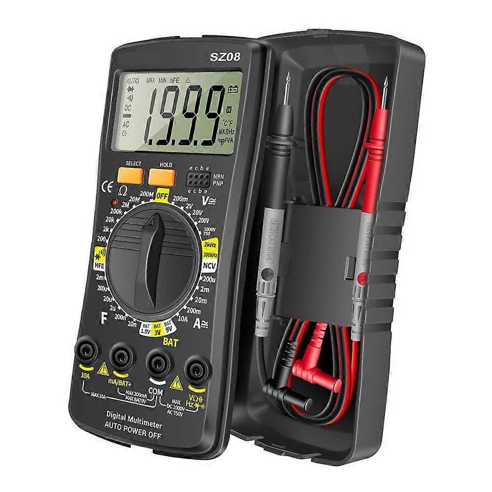 Testing Multifunctional Digital Multimeter For Electrical Tools Electrician Use Easy Operation 1 Set