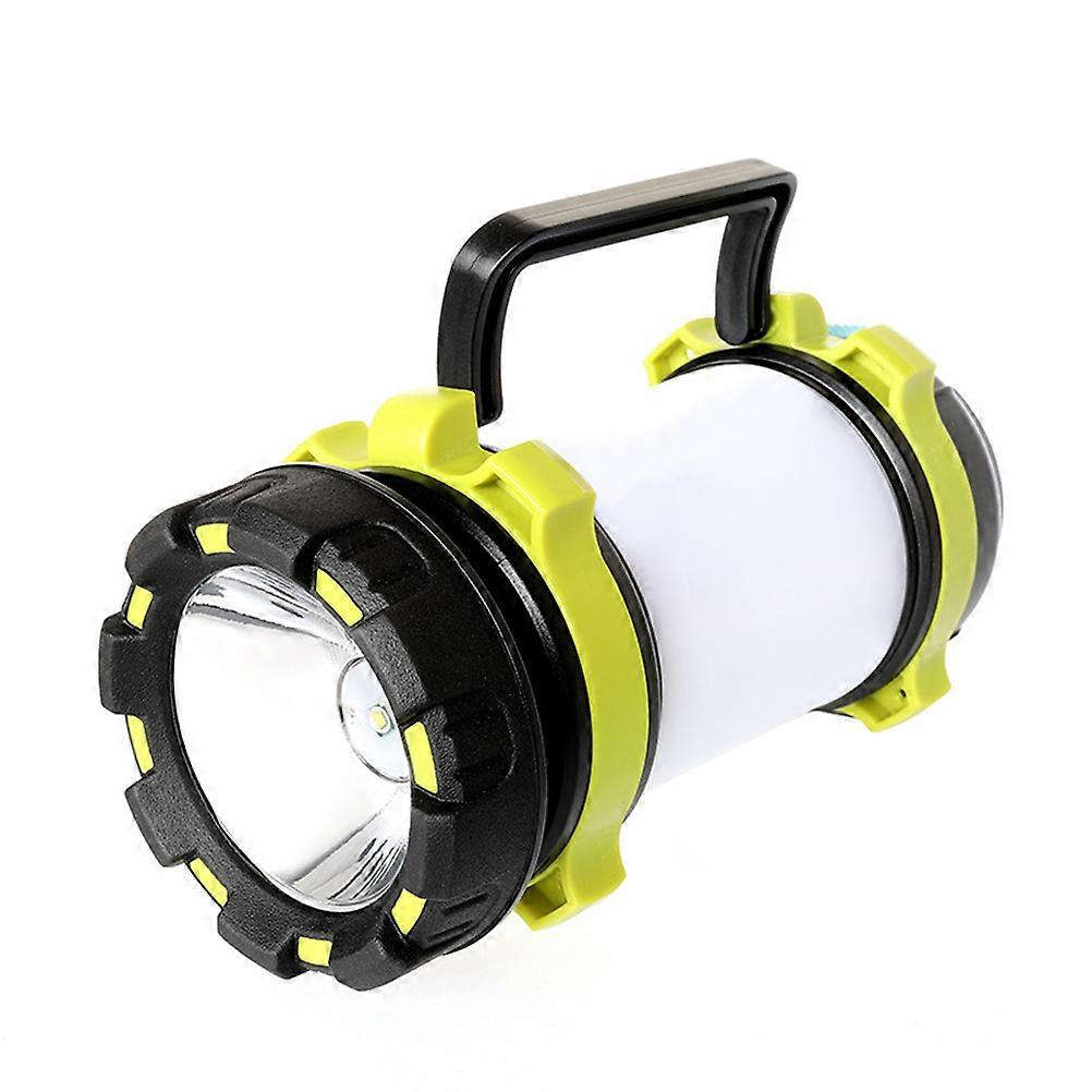 Rechargeable LED Camping Lantern with USB Charging, Portable Outdoor Emergency Light for Hiking and Adventure Activities with Unique Handle Design