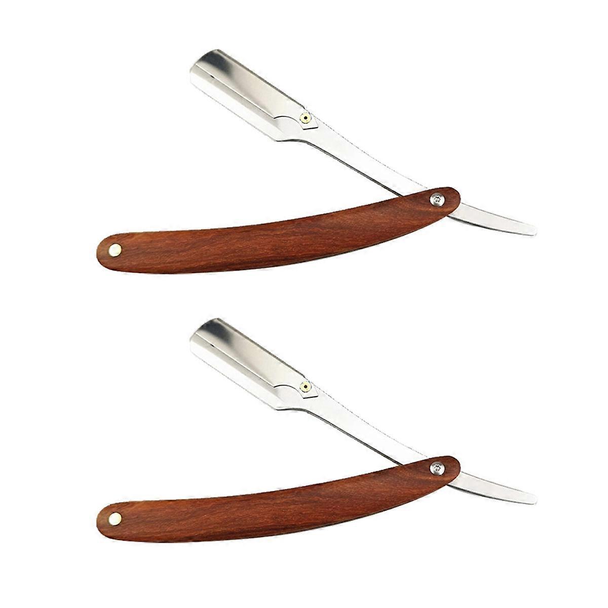 Metal for Daily Use Portable Easy to Open Guard Multi Color for Barbers and Men 2pcs