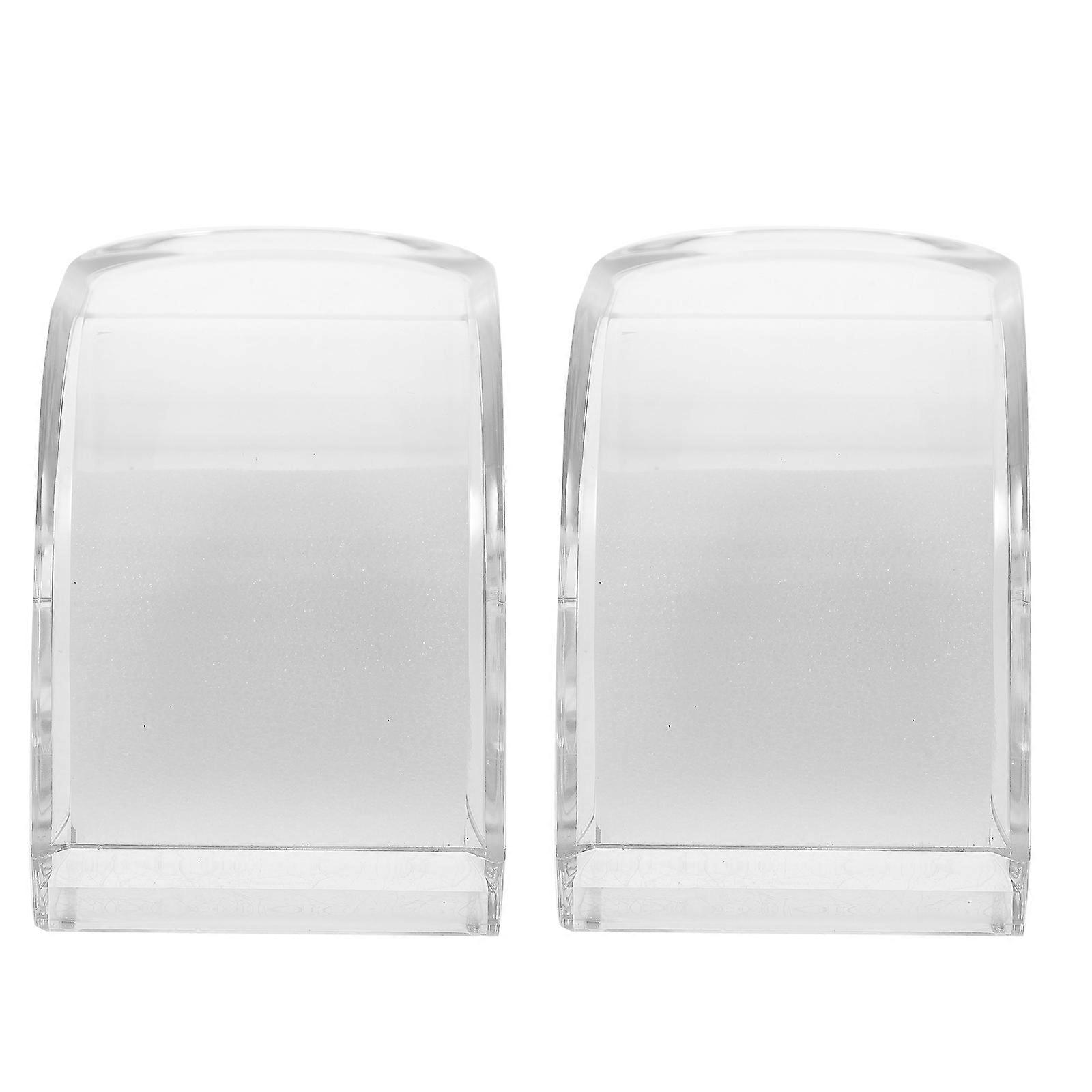 Transparent Watch Storage Box with Sponge Holder for Secure Display and Organization 2 Pieces Plastic