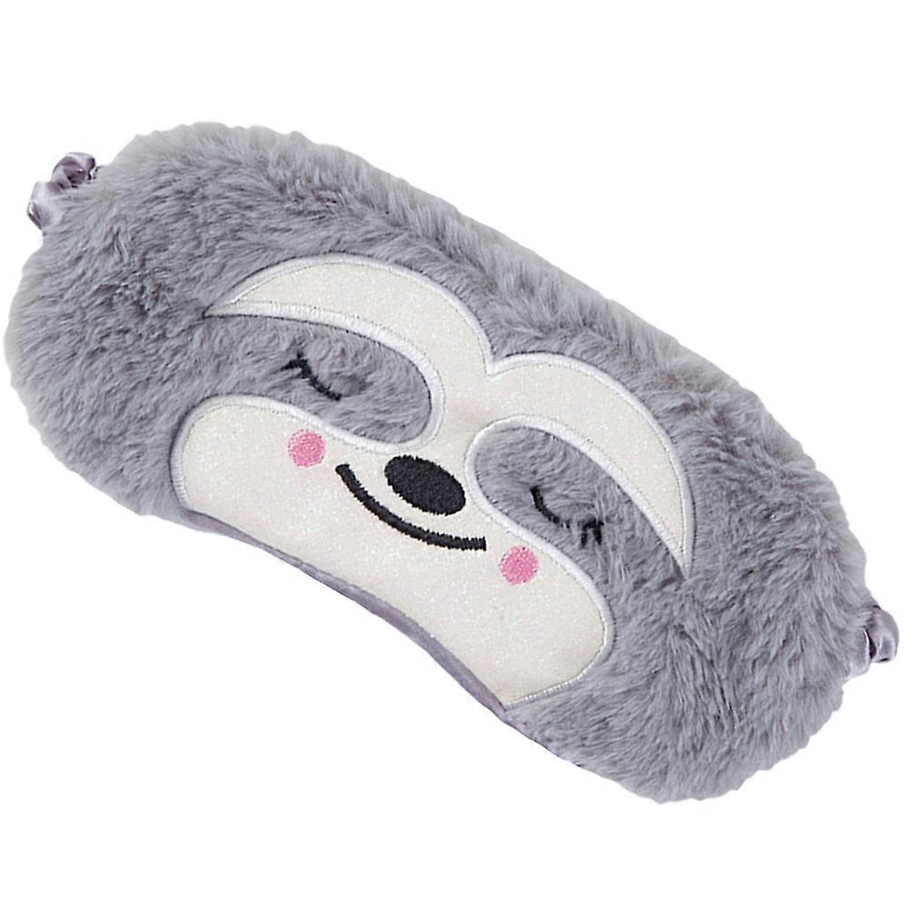 Soft Monkey Cartoon Sleep Mask for Comfortable Lightproof Eye Cover for Better