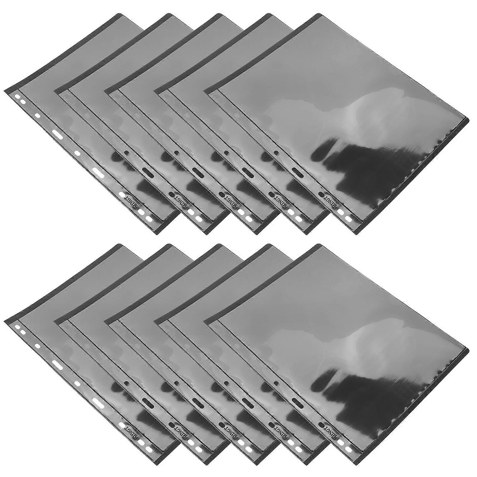 Stamps Album Postage Collecting Supplies for Collectors Rectangular Shape 21.5x28cm Display 10Pcs