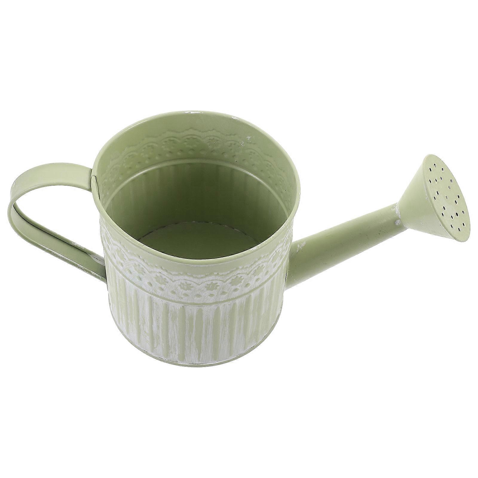 Decorative Metal Bucket Planter Storage Bucket Simple and Modern Style Indoor 28x12cm 1Pcs