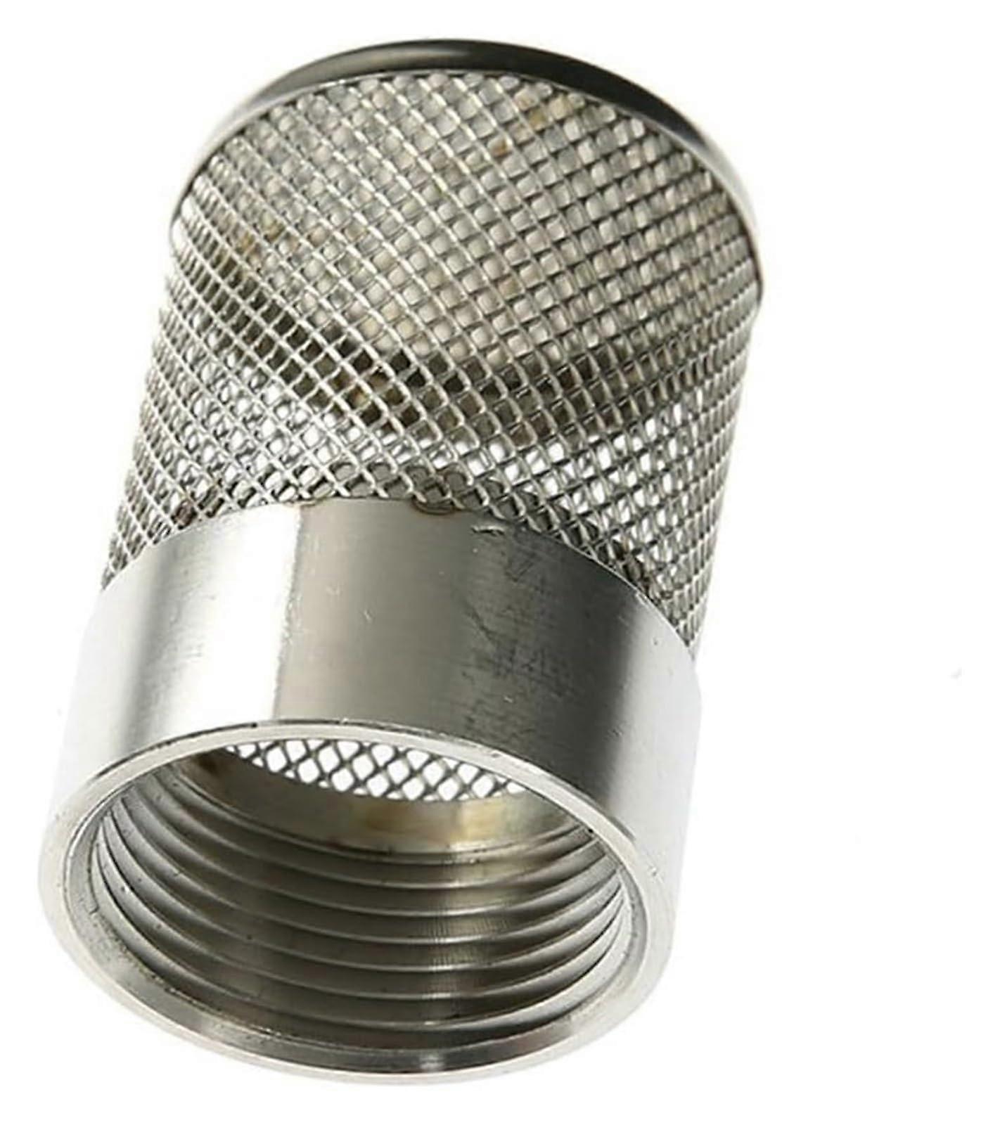 Pipeline Filter Mesh Screen 1 Piece Stainless Filter Net Cover 1/2 In 3/4 In 1 In Female Thread Garden & Aquarium Pumps