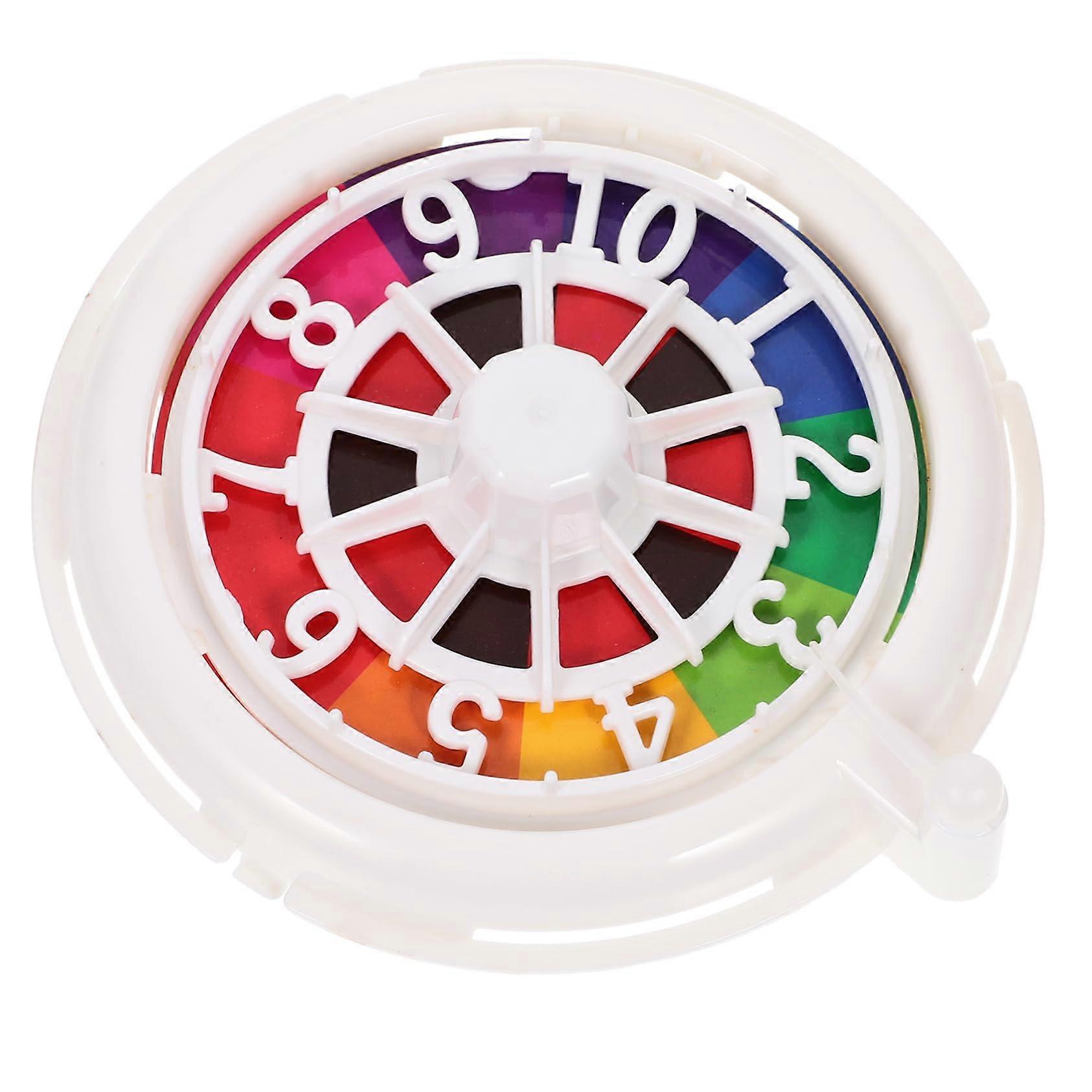 Poker Wheel Table Game Rotating Spinner for Parties and Festivals Sturdy and Durable for Poker Nights and Board Games