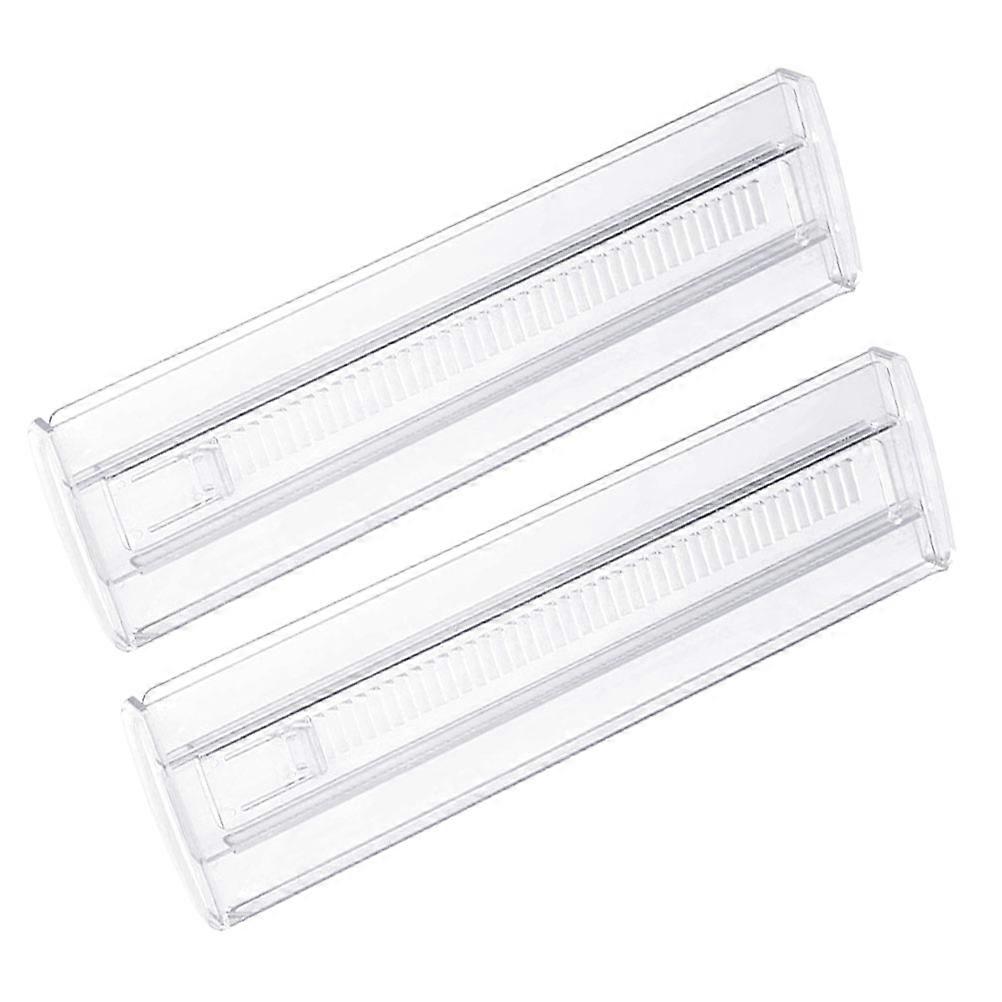 Clear Adjustable Drawer Dividers for Clothes Organize Socks Underwear Bra at Home Transparent Material Fits Various Sizes