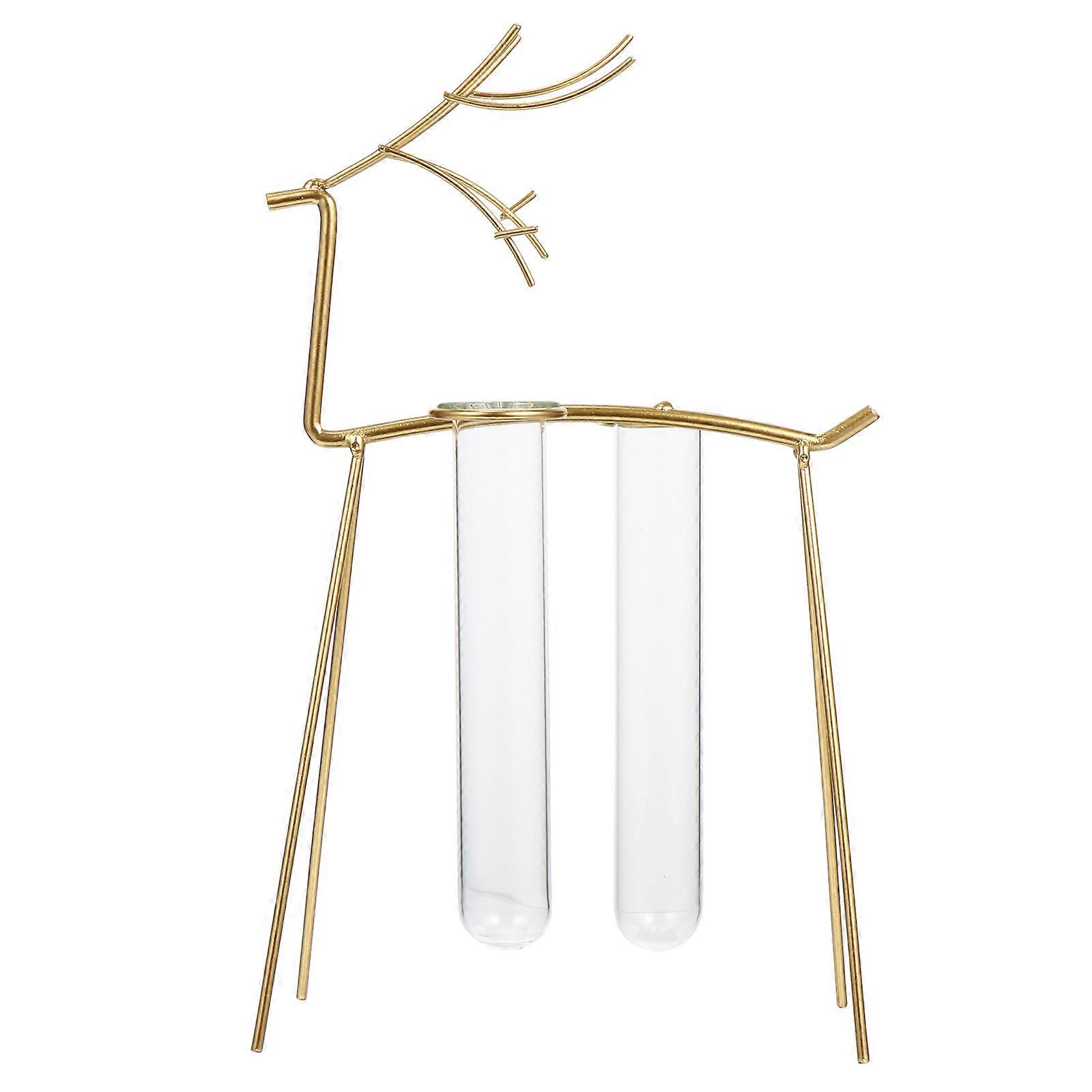 Cylindrical Decorative Glass Planter For Homeowners 30x16cm Purification Function 1Pcs