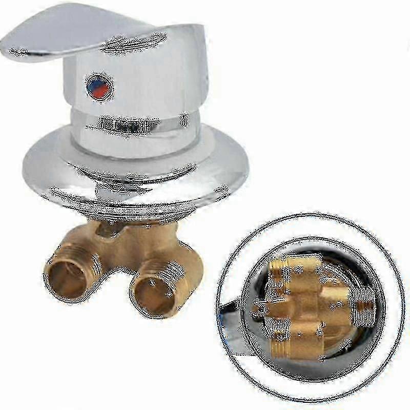 ミキサータップ シャワーキャビン 真鍮シャワー蛇口 アウトレットダイバーター クロームシャワーミキサータップ G1/2コネクタ 冷水・温水ミキサーシャワー 2024-新製品