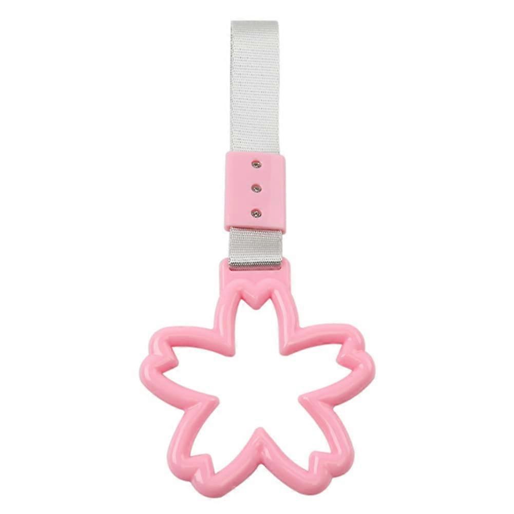 SIKUAI Cherryshaped Handle, Japanese Subway Strap, Pink  Splitter
