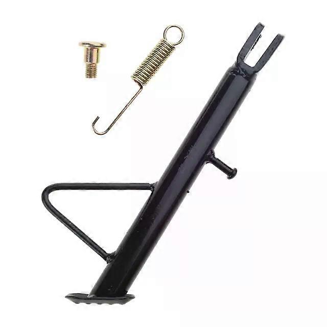 ATV Motorcycle Kickstand Side Support Stand Adjustable Holder Set Foot Bracket