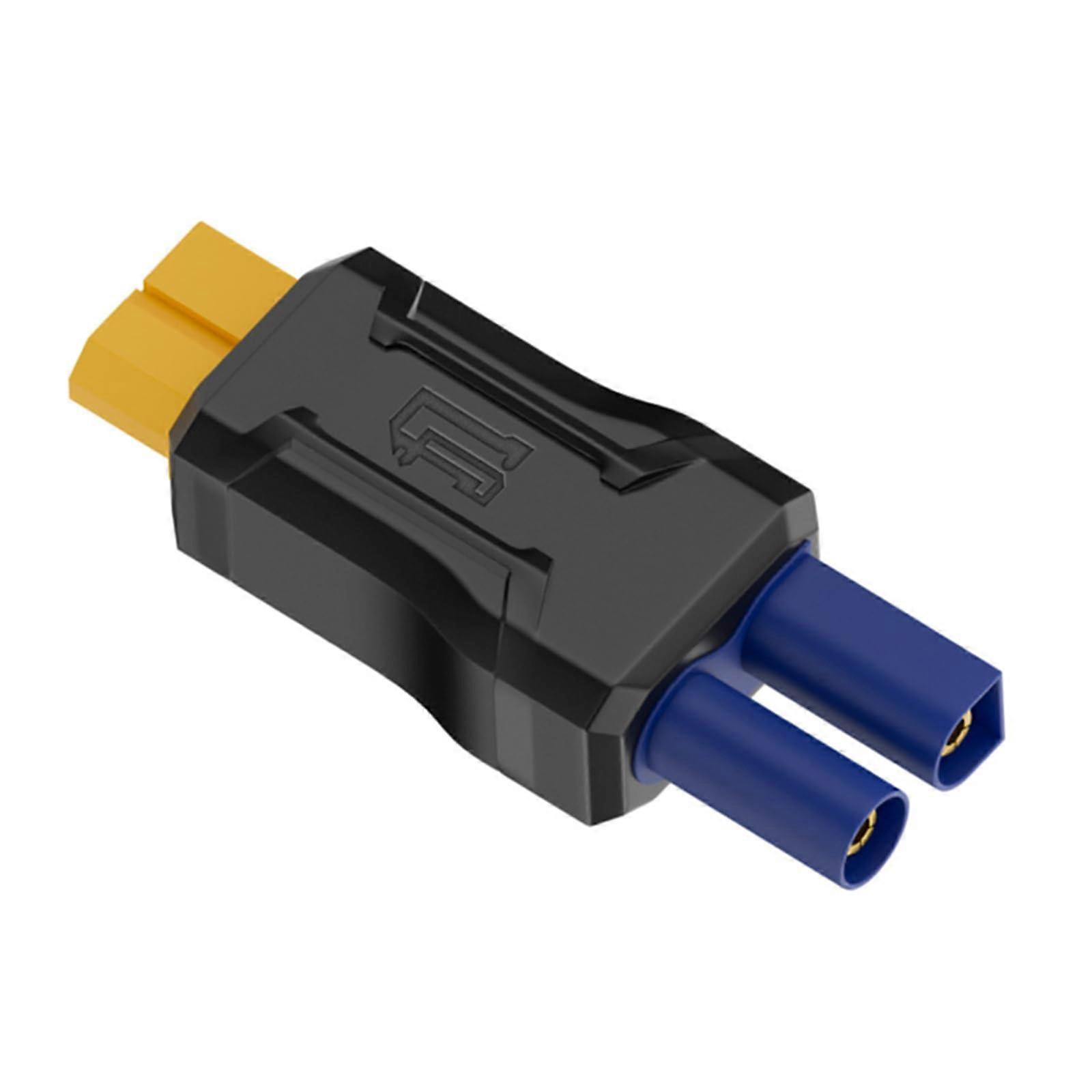 Conversion Head Adapter to USB C with DC5521, DC5525, and DC7909 Connectors for UAV Xt60 F to Ec5 F Compatibility