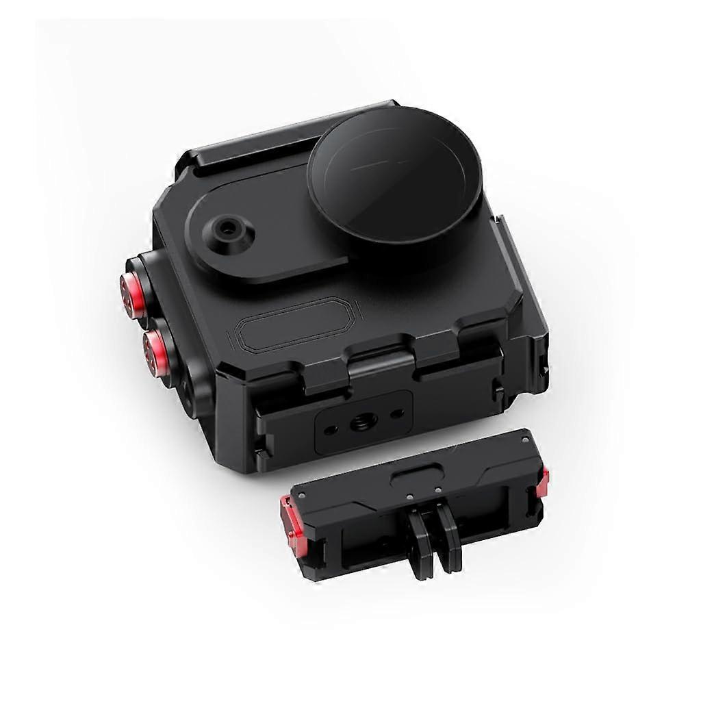 Diving Housing Aluminum Alloy 80M Waterproof Case for Go 3/GO3s Camera with Magnetic Quick Release Function