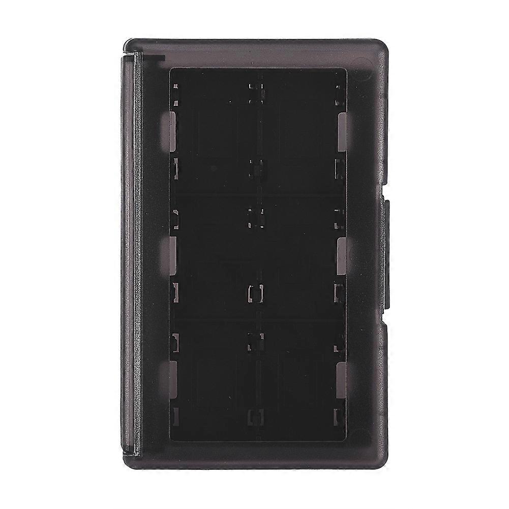 24-in-1 TF Card Box Game Memory Card Case Holder Carrying Storage for Nintendo Switch Black