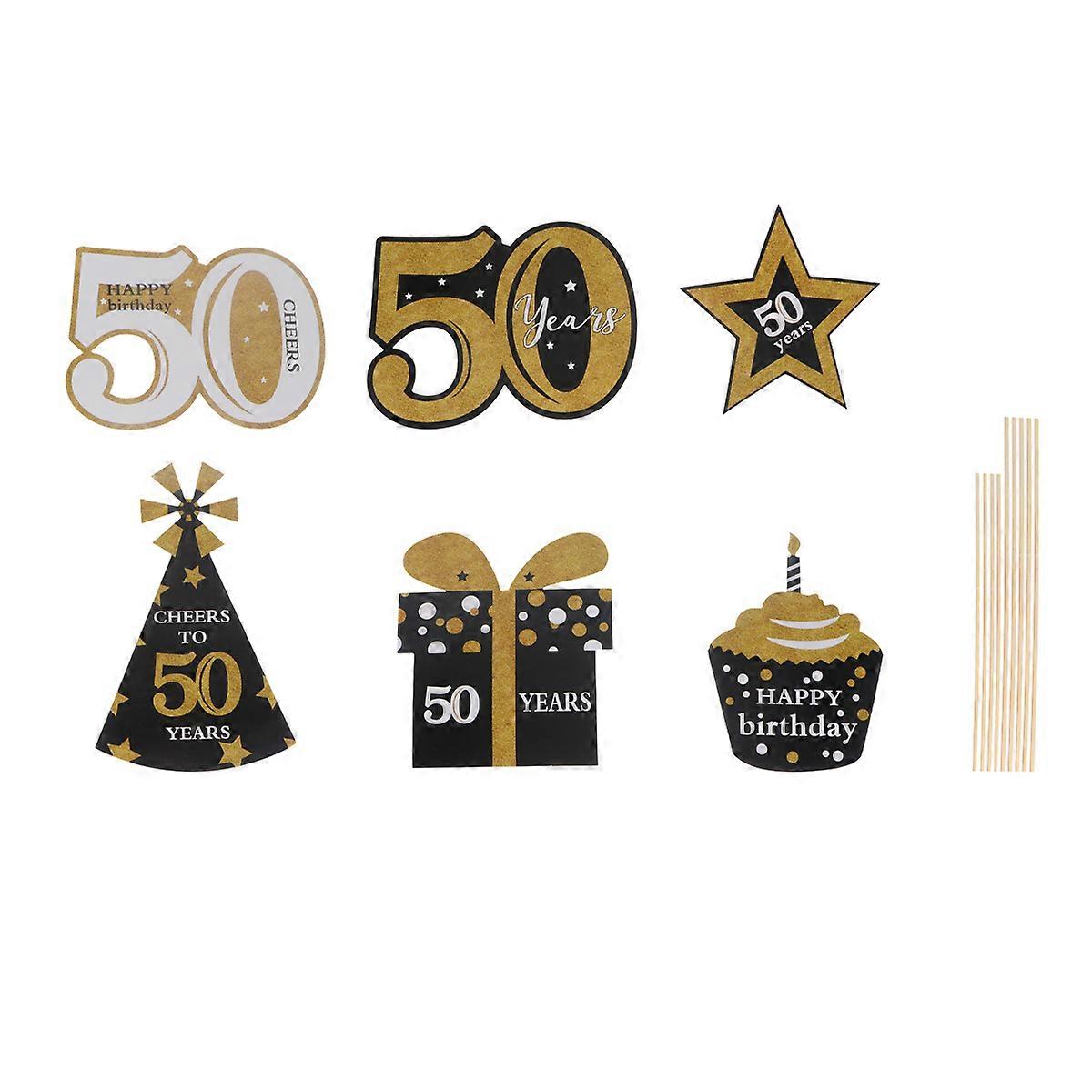 24Pcs Assorted Color Birthday Party Photo Props Hand Hold Essentials For Creative Photo Sessions And Celebrations