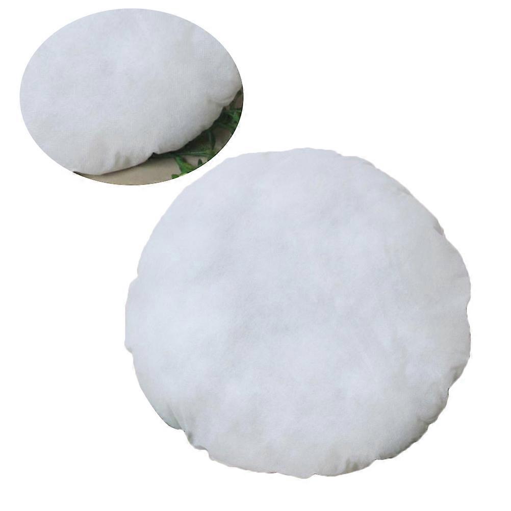 Coussin rond forme intérieure pour une utilisation au bureau avec support en blanc 55 x 55 cm 1Pack