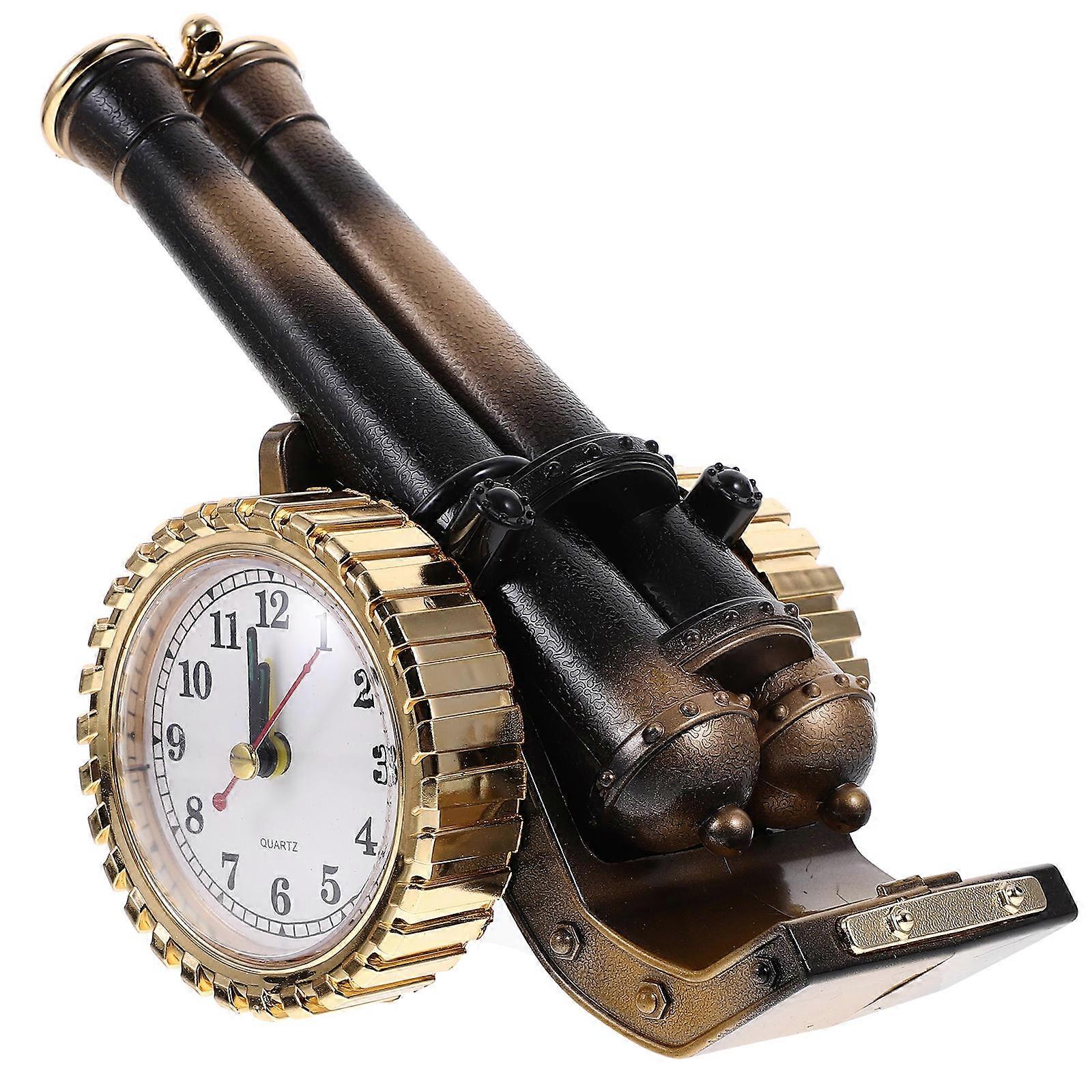 Rustic Style Vintage Clock For Kitchen Use 23x17x12cm With Alarm Function 1Pcs