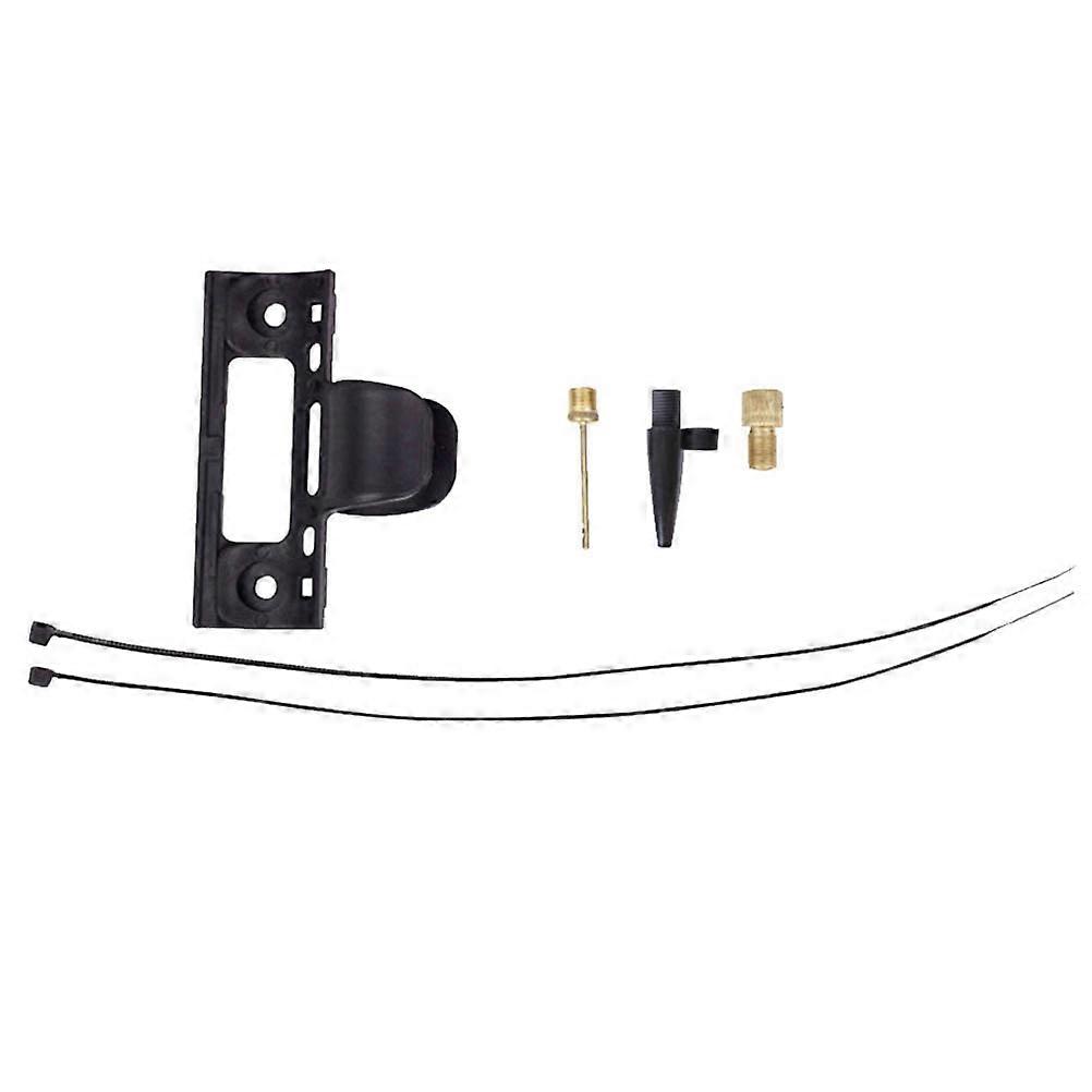 Black Tire Inflator Portable Pump Suitable For Cycling High Pressure 1 Set