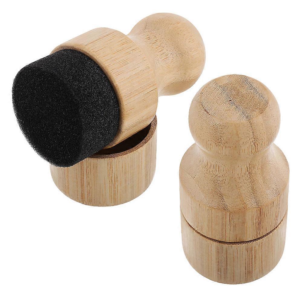 Bamboo Mineral Oil Wax Applicator Brush with Cover – Even Distribution for Cutting Boards, Butcher Blocks & Utensils – Precise Application for