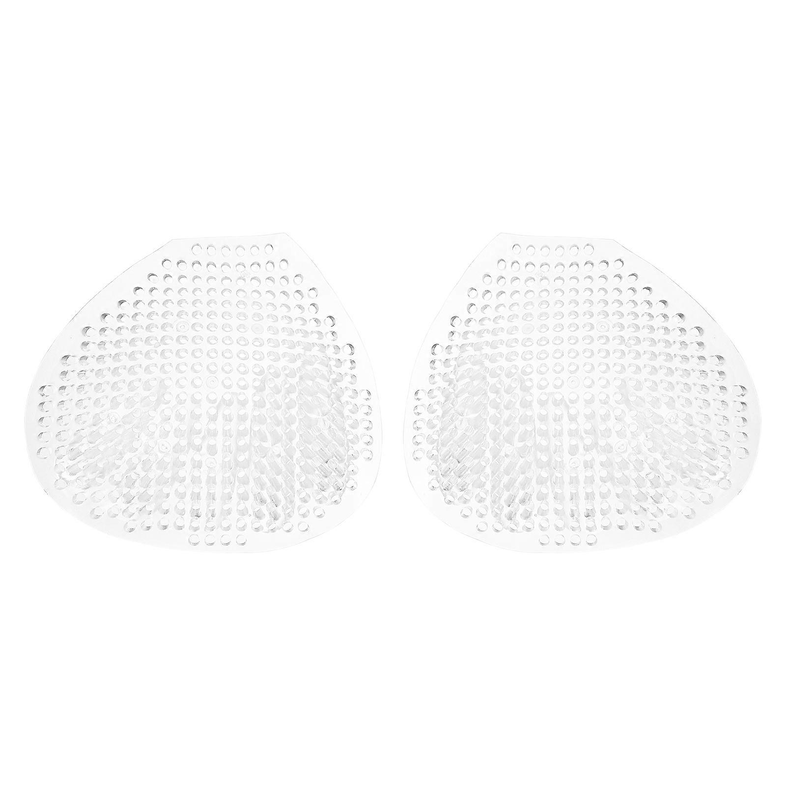 Bikini Silicone Pads For Women Daily Use Breathable Claw Shape 1 Pair