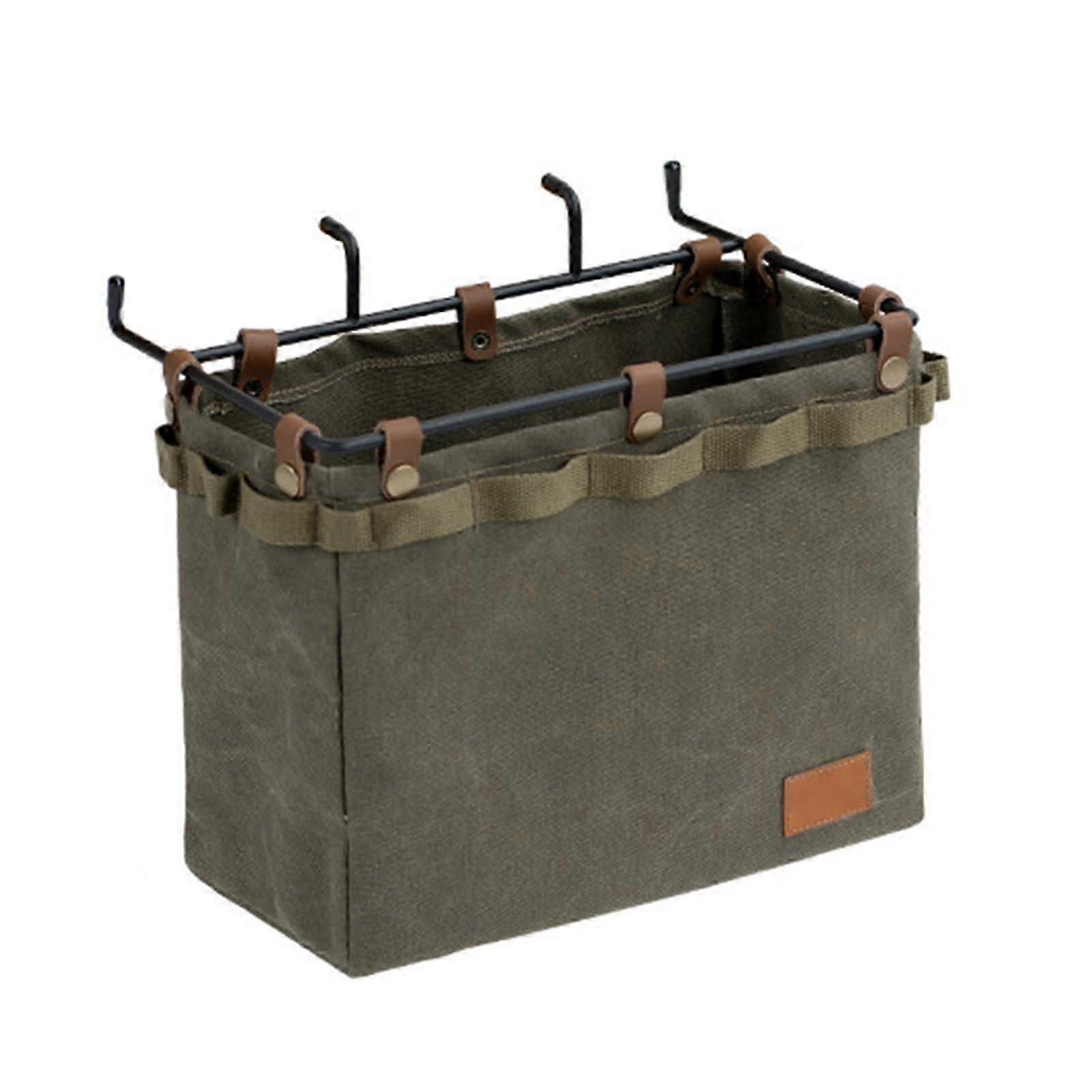 Outdoor Camping Table Hanging Storage Bag for Picnics, BBQ, Multipurpose Folding Table, Side
