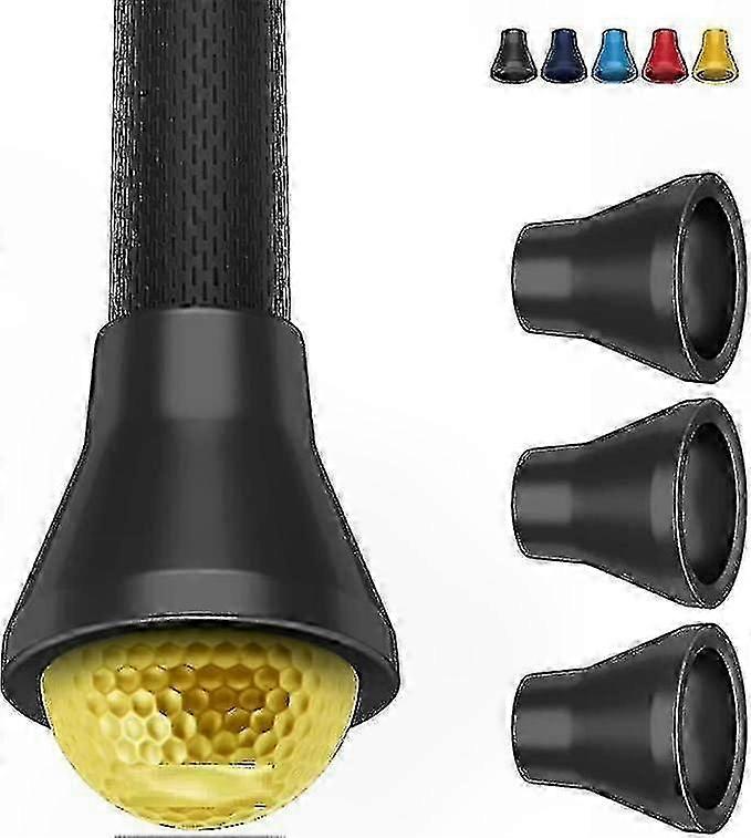 4-Pack Golf Ball Pick-Up Tool with Grip Sucker for Putters Portable Back Saver for Golfers