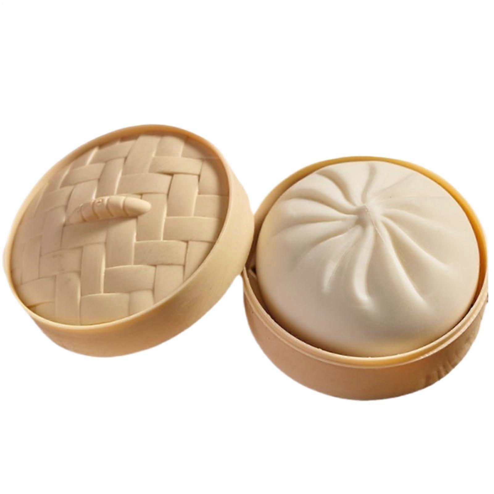 Dough Ball Stress Ball For Stress Relief - Multipurpose Squishy Dumpling Fidget Toy For Kids Teens Adults Soft Foam