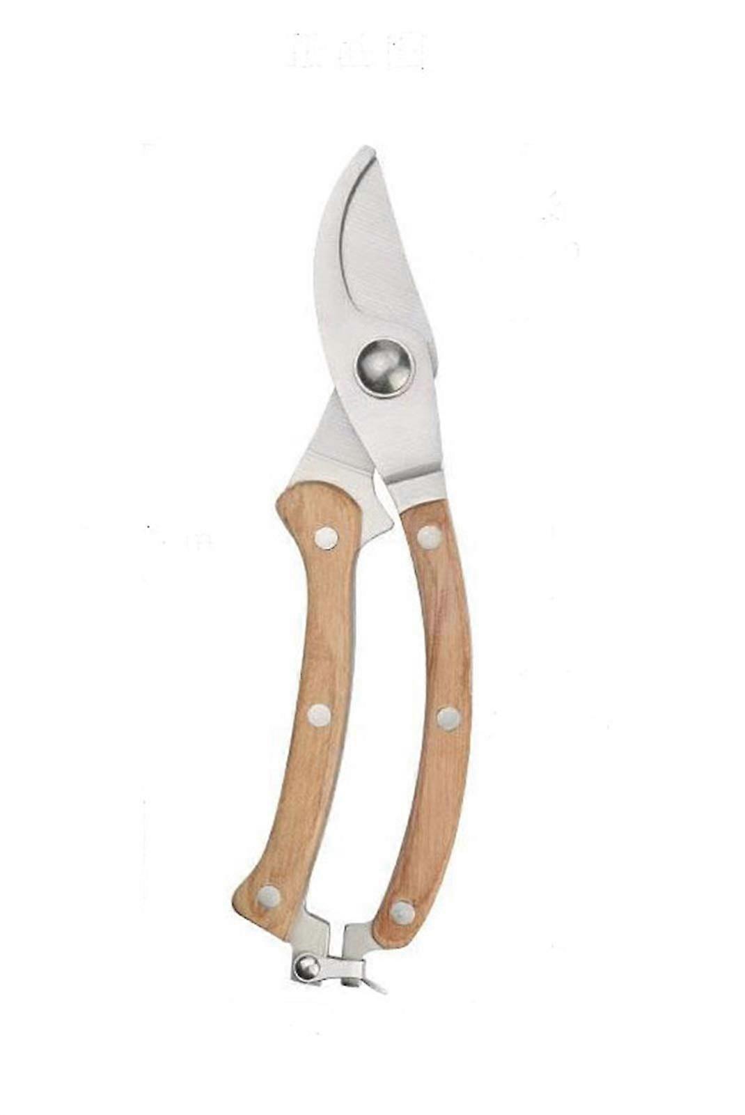 Garden shears, stainless steel pruning shears, bypass hand tool for trimming branches, laborsaving garden shears.