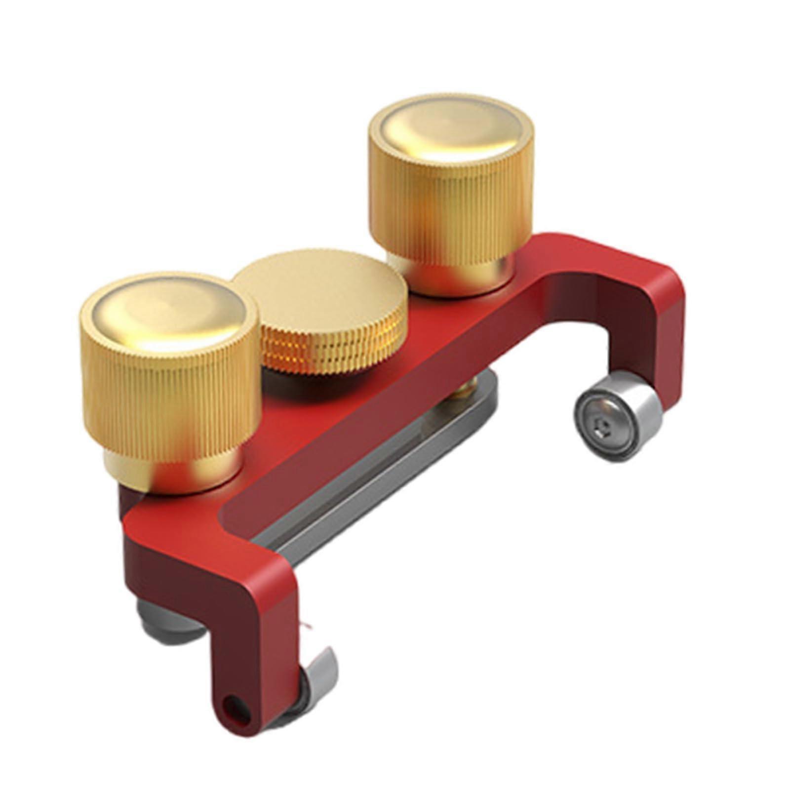 Portable Sharpener Manual Angle Adjustable Height Woodworking Planer Leather Cutter Tool Multifunctional Red