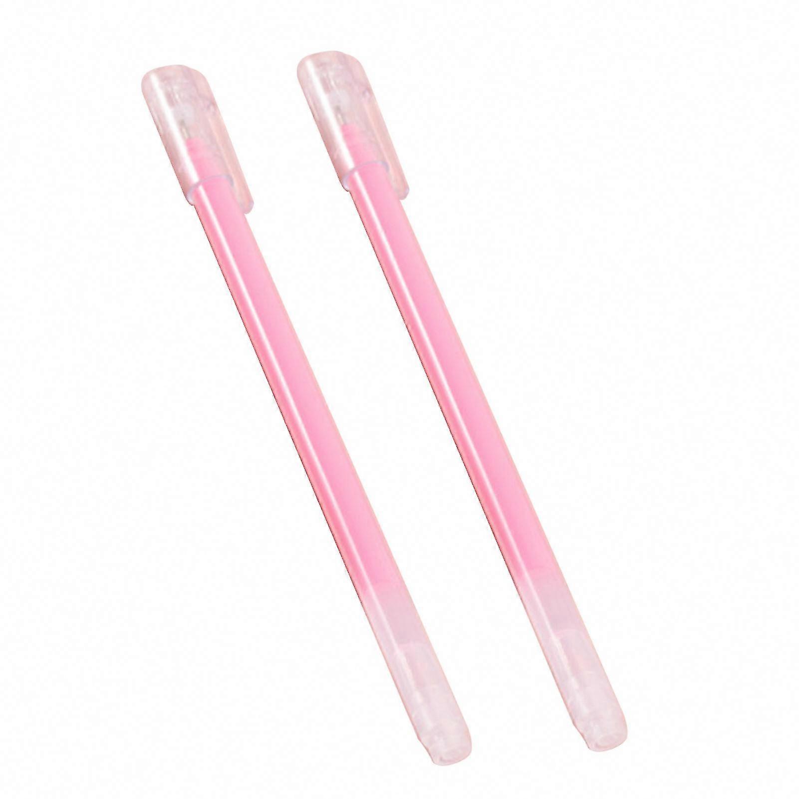 2pcs Pink Highlighters for Journaling, Note Taking & Underlining - Marker Pens Set