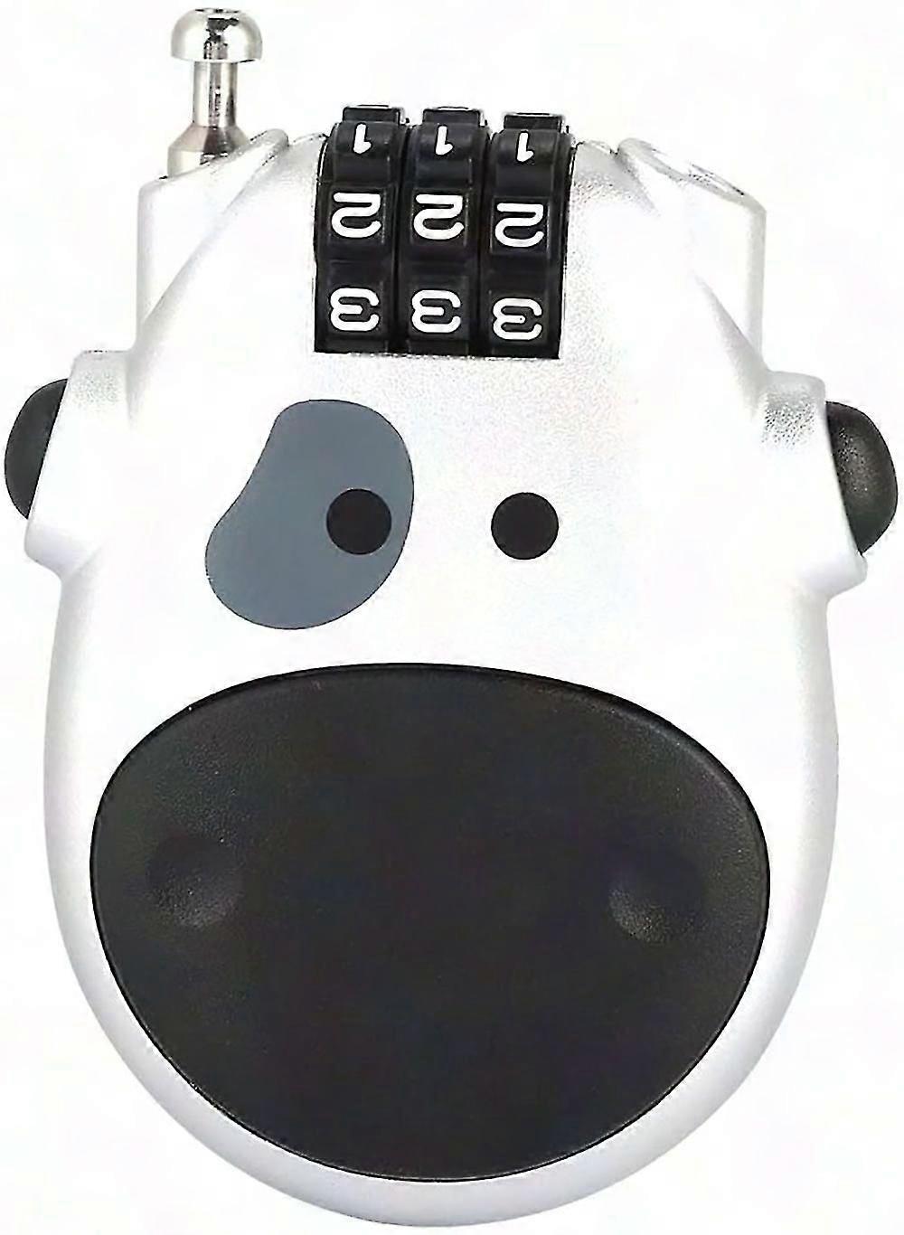 3 Digit Combination Cable Lock for Stroller Luggage Bike Suitcase - Secure Password Lock