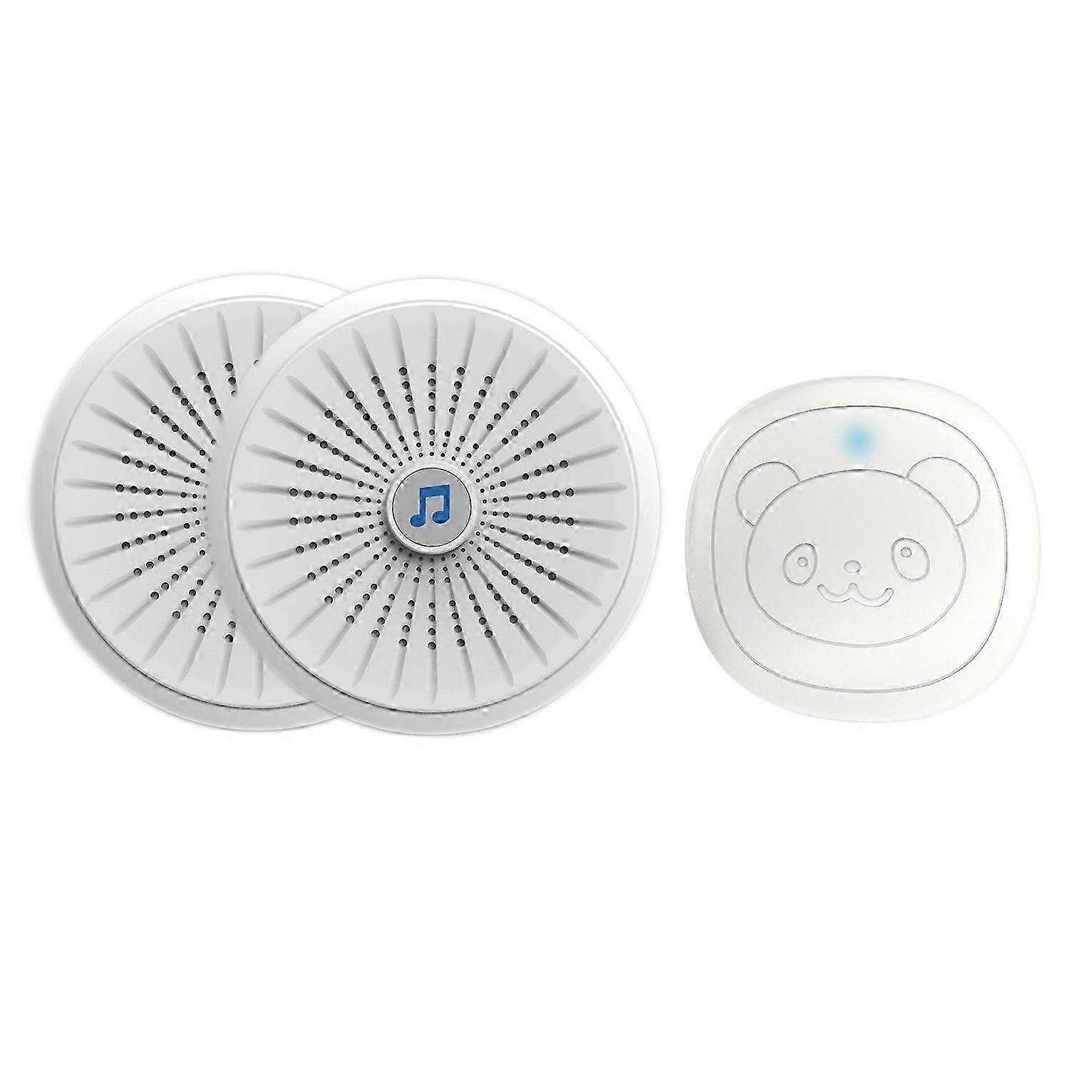 Wireless Pet Training Doorbell with Touch Waterproof Button for Home Use