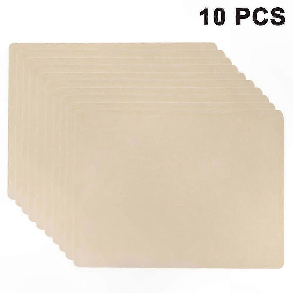 Double-Sided Synthetic Skin for Tattoo Practice - 10-Pack Training Sheets