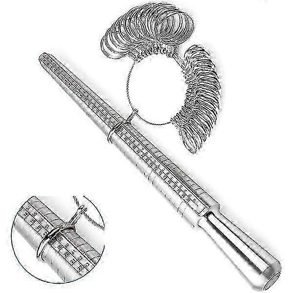 Ringmätare med ringmätare och ringmaterial