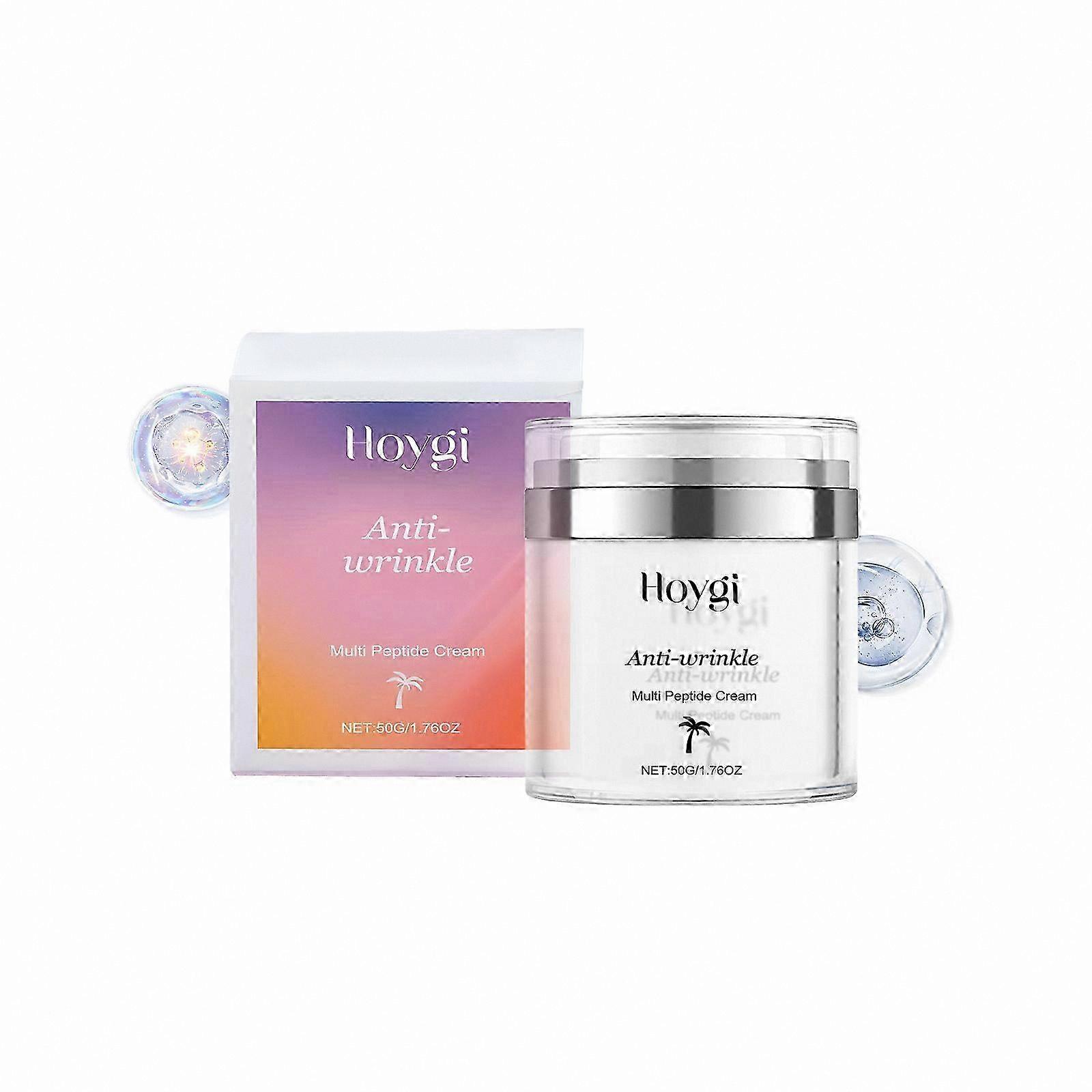 Multi-Peptide Anti-Aging Cream for Face, Tightening & Lifting Sagging Skin, Reducing Fine Lines and Wrinkles