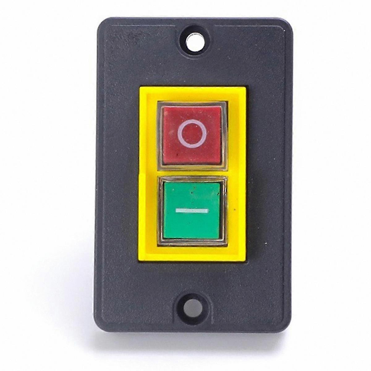 Waterproof AC250V 6A Push Button Switch for Electromagnetic Control Systems