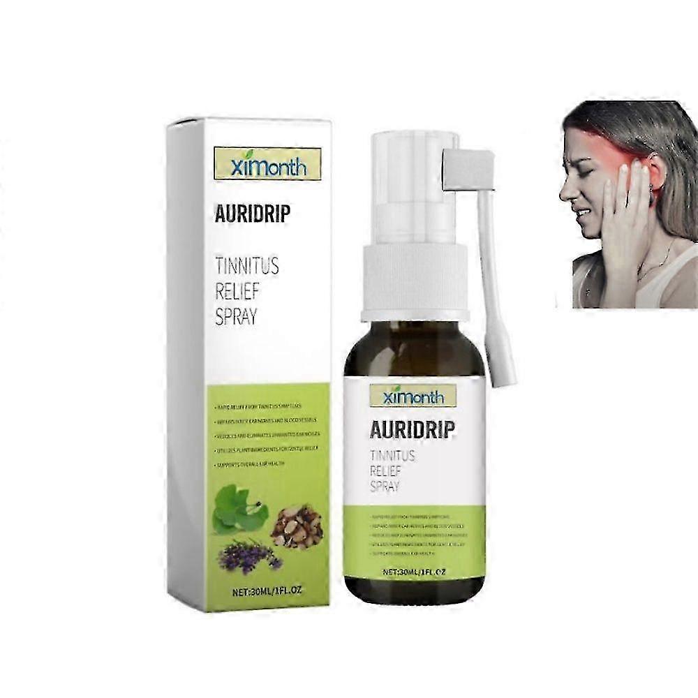 Tinnitus Relief Spray, Ear Pain Relief Sprays, Portable Tinnitus Relief for Ringing Ears, Ear Drops for Tinnitus