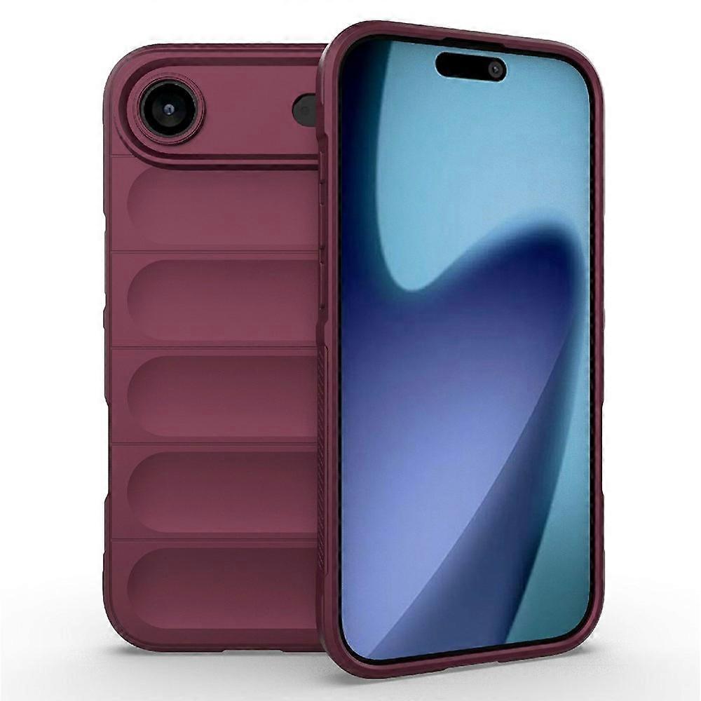 AMORUS Compatible For iPhone 17 Air Case Shockproof Soft TPU Rugged Phone Back Cover
