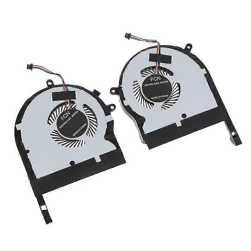 2pcs CPU GPU Fans Cooler for FX504 TUF FX504G FX504GE FX504GD FX504GM