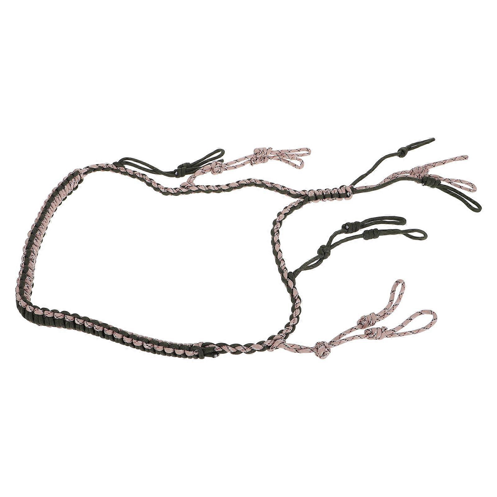 Tent Cords Camo Rope Polyester Adjustable Hanging Rope For Outdoor Sports And Hunting Camouflage 1Pcs