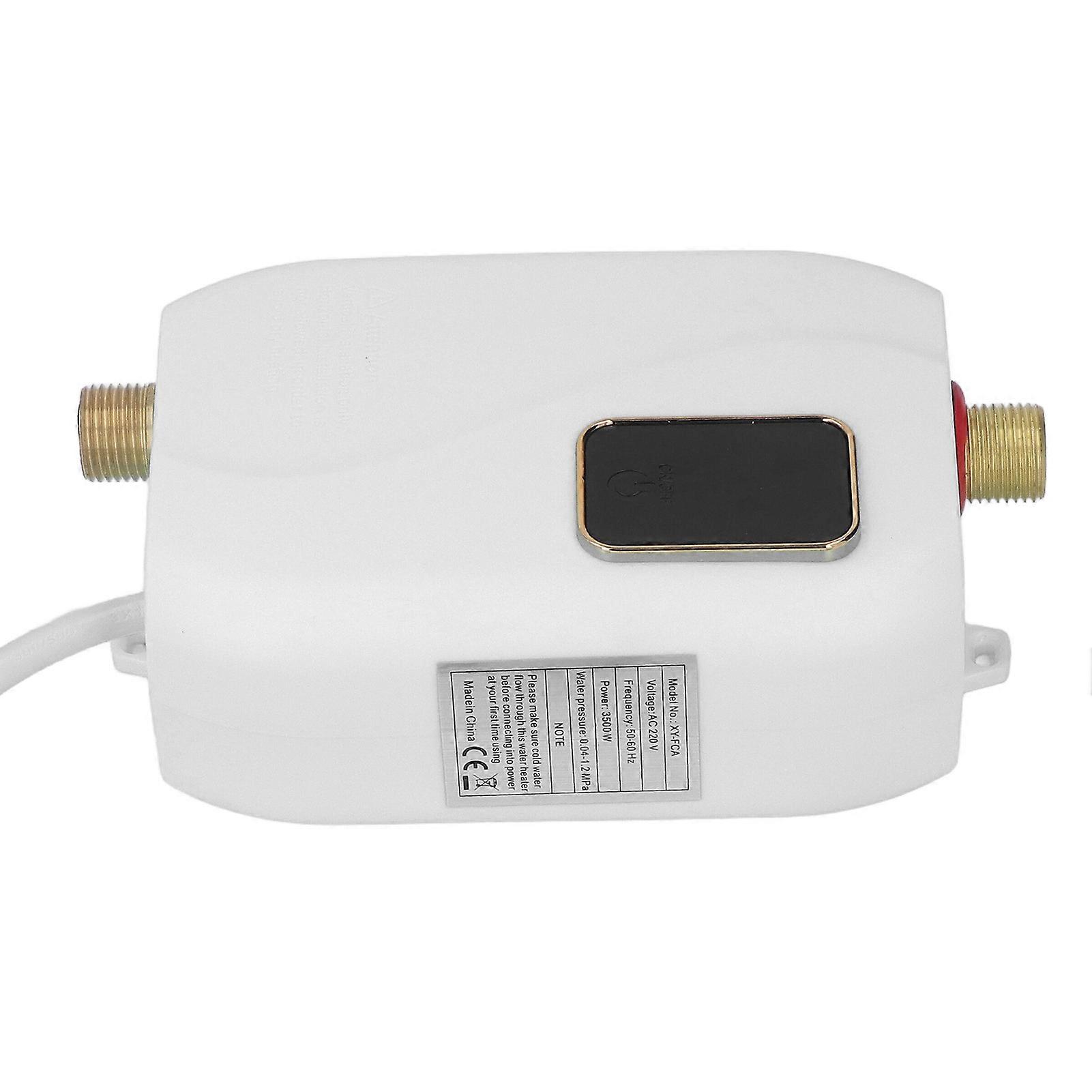 Instant Water Heater 3000W Fast Heating Mini Size Bathroom Shower Heater for Home