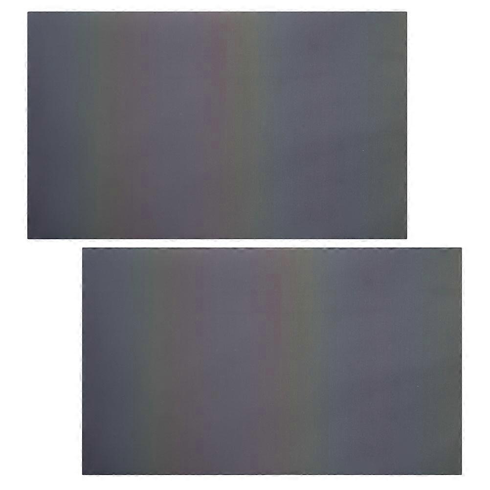 Multi Color Glitter Vinyl for Iron On Fabrics Heat Transfer PET Sheets for DIY Clothes Craft Use 2 Sheet