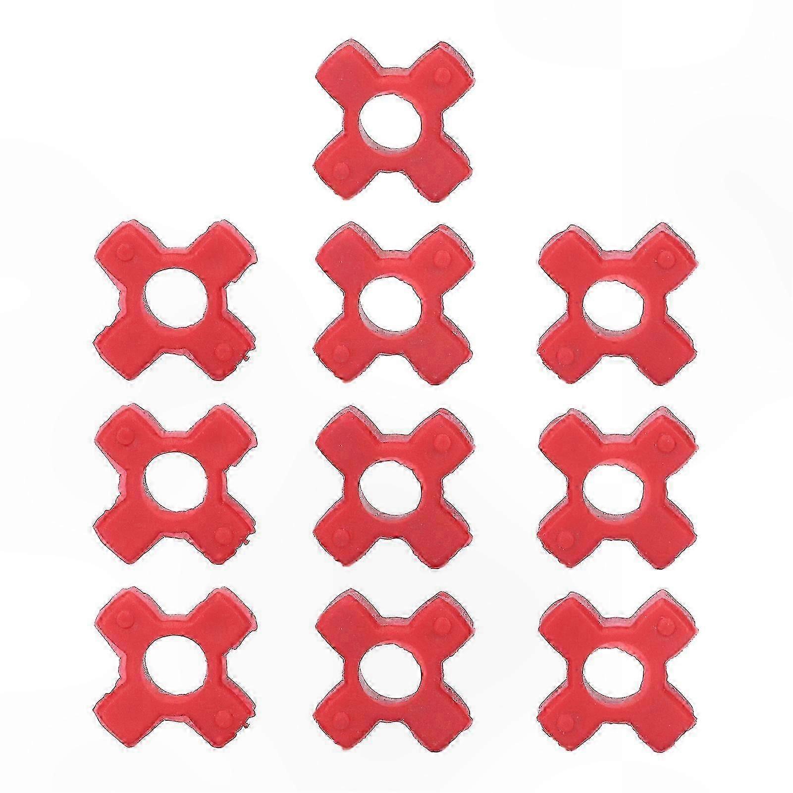 10-Pack Polyurethane Buffer Pads for Honey Extractor Accessories, Red Connectors