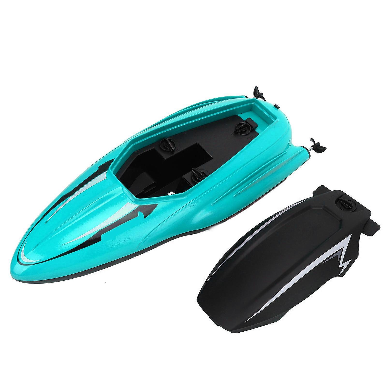 Remote Control Speedboat 33.5cm Blue High Speed 15-20km/h