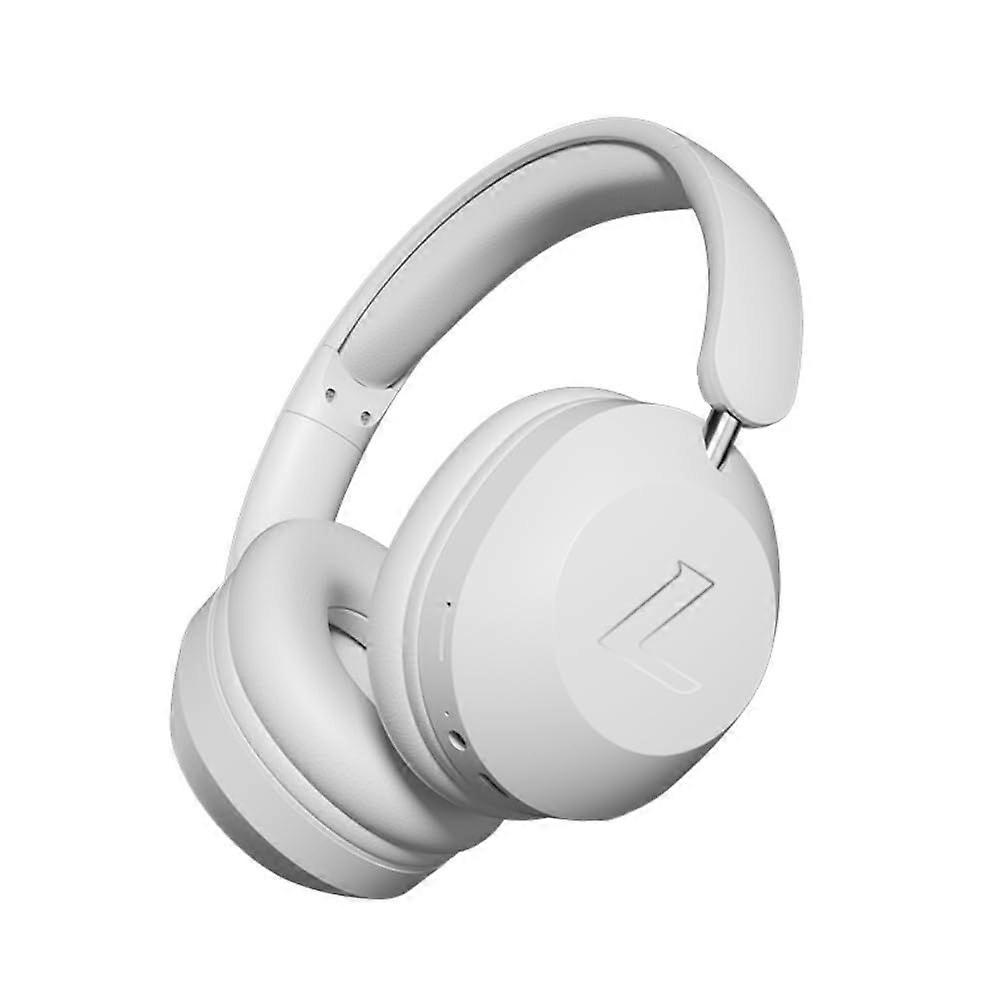 Wireless Headphones HiFi Stereo With Microphone Foldable Noise Cancelling Low Latency Rotatable(Grey)