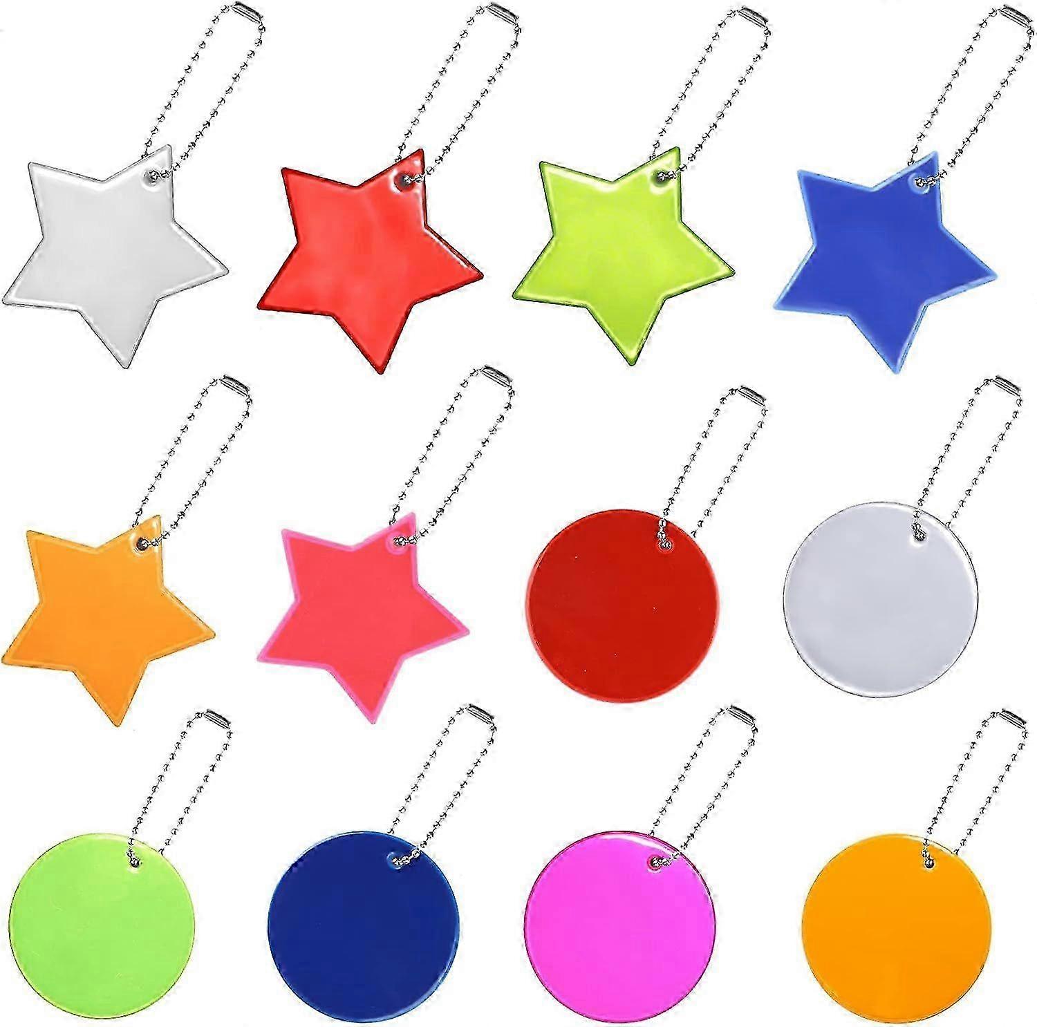 12 reflectors children reflector pendant safety reflector pendant